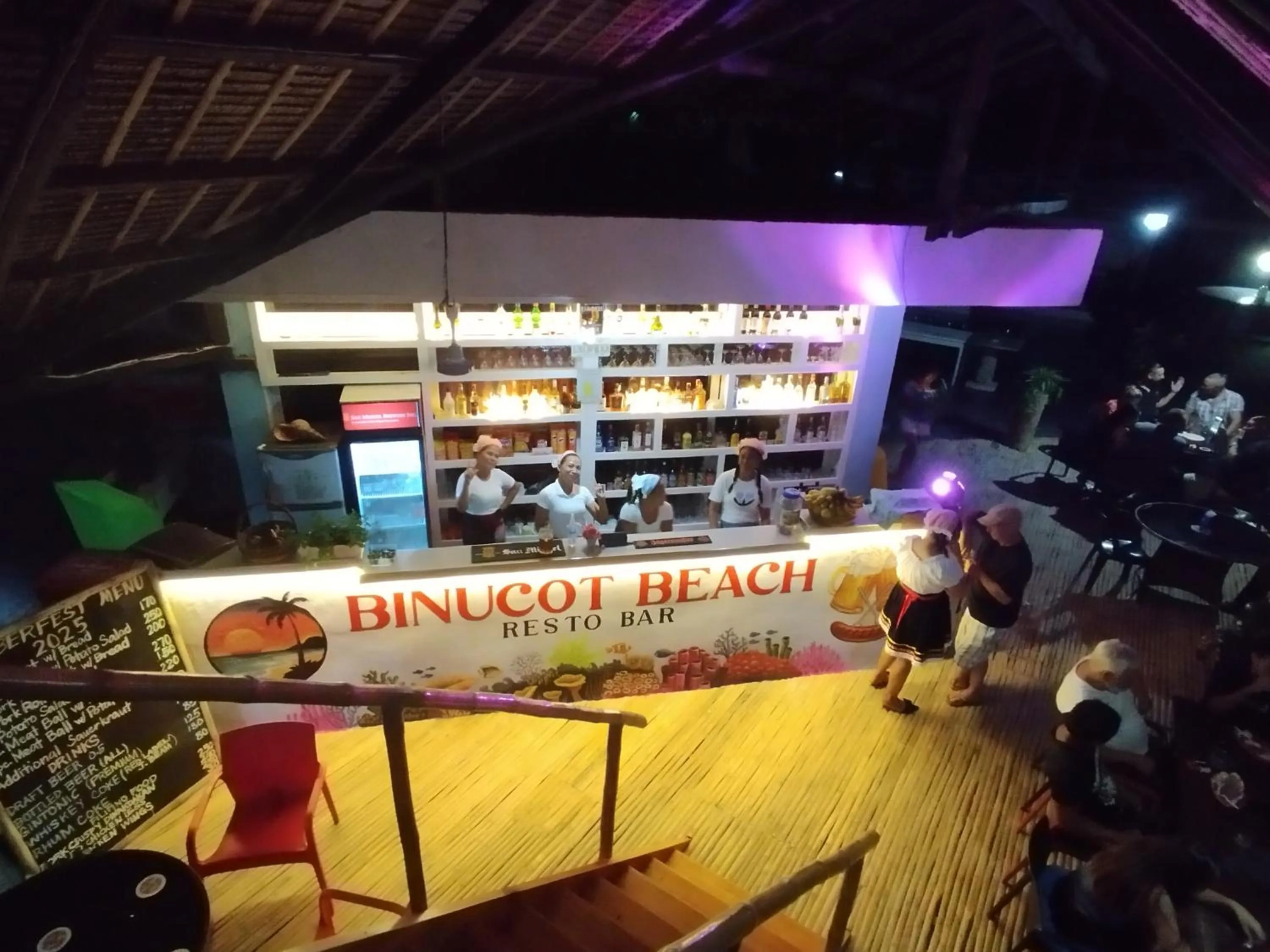 Lounge or bar in Binucot Beach Resort