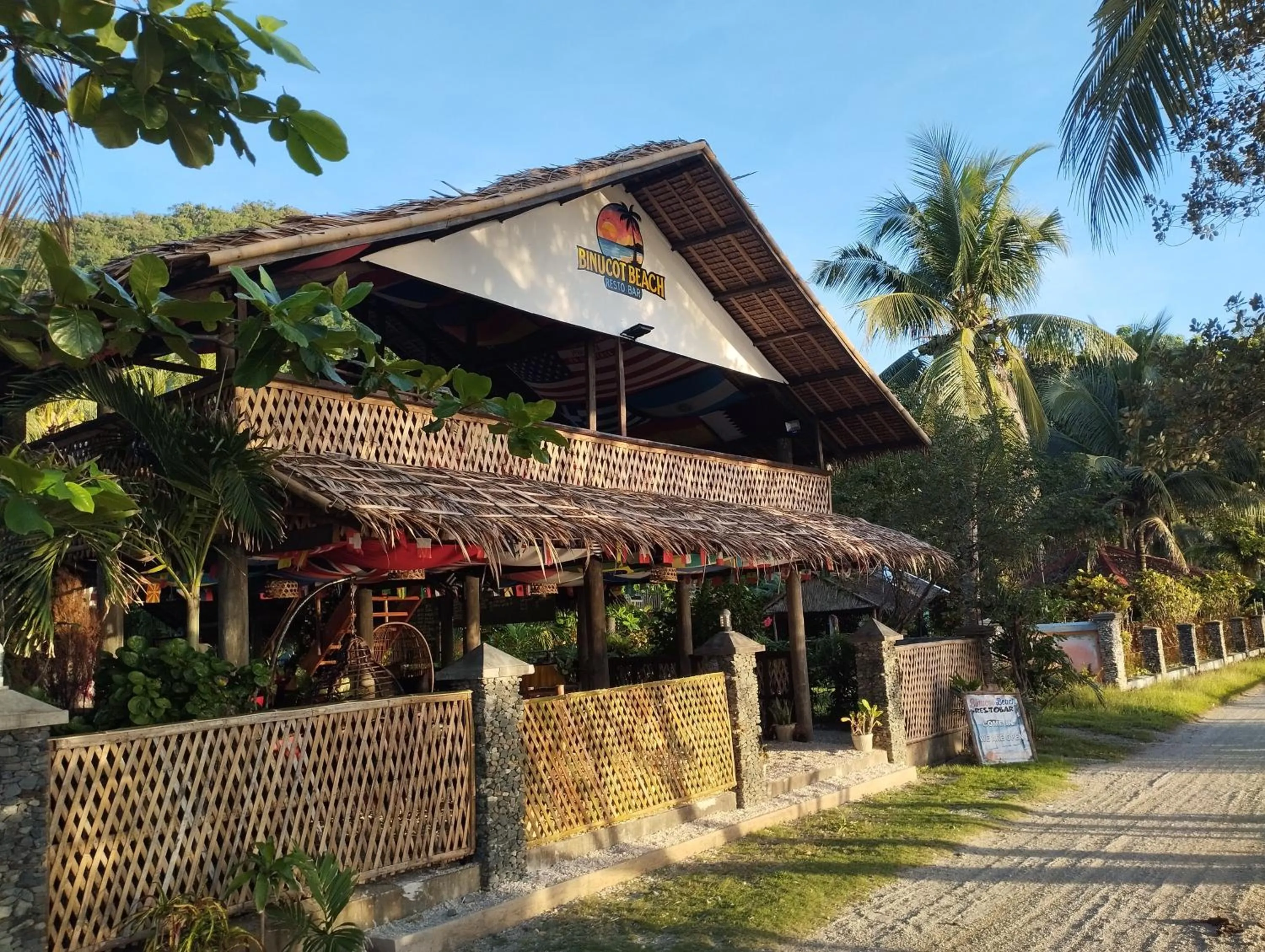 Facade/entrance in Binucot Beach Resort