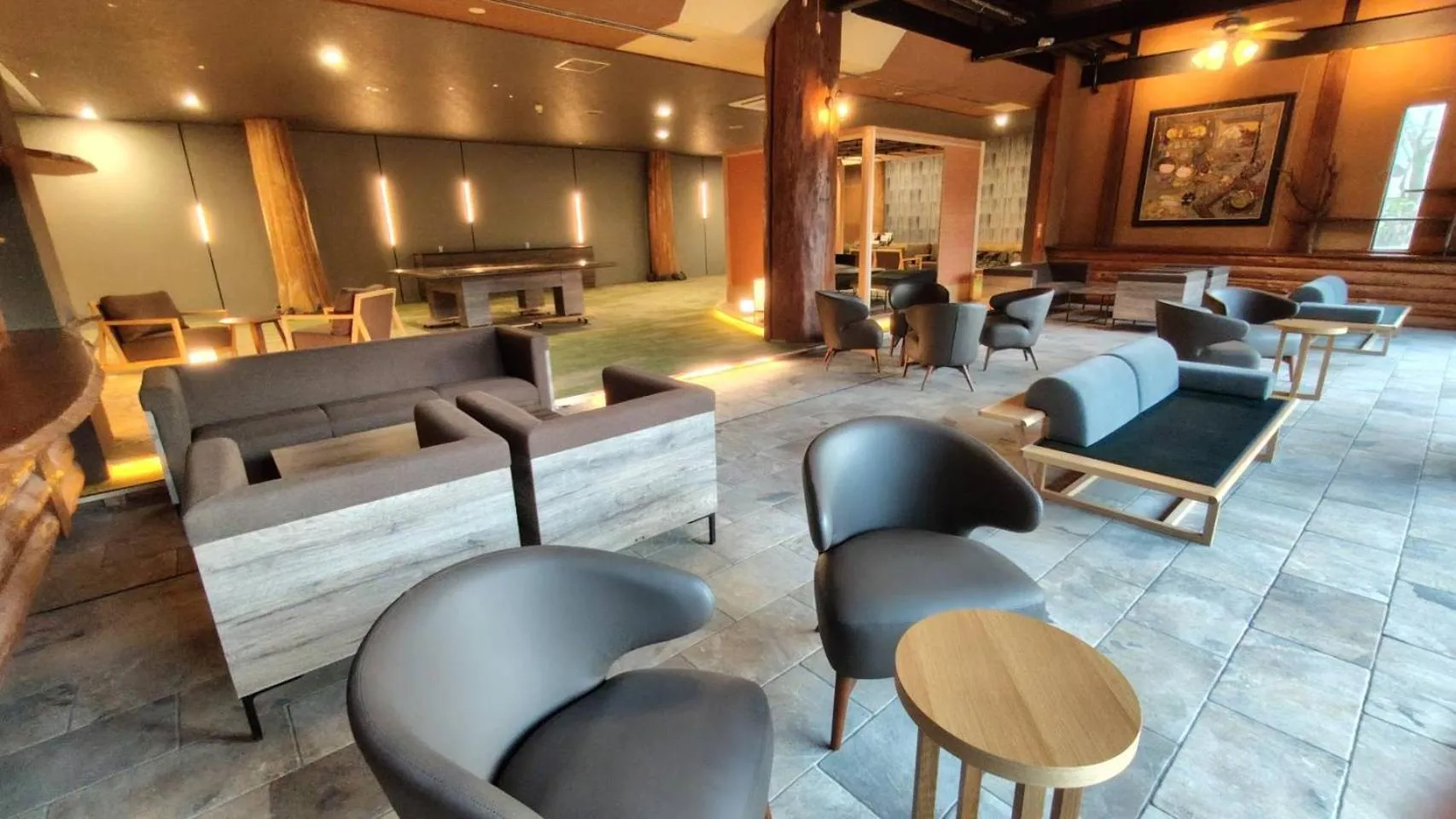 Lobby or reception in Aso Baien Spa Resort