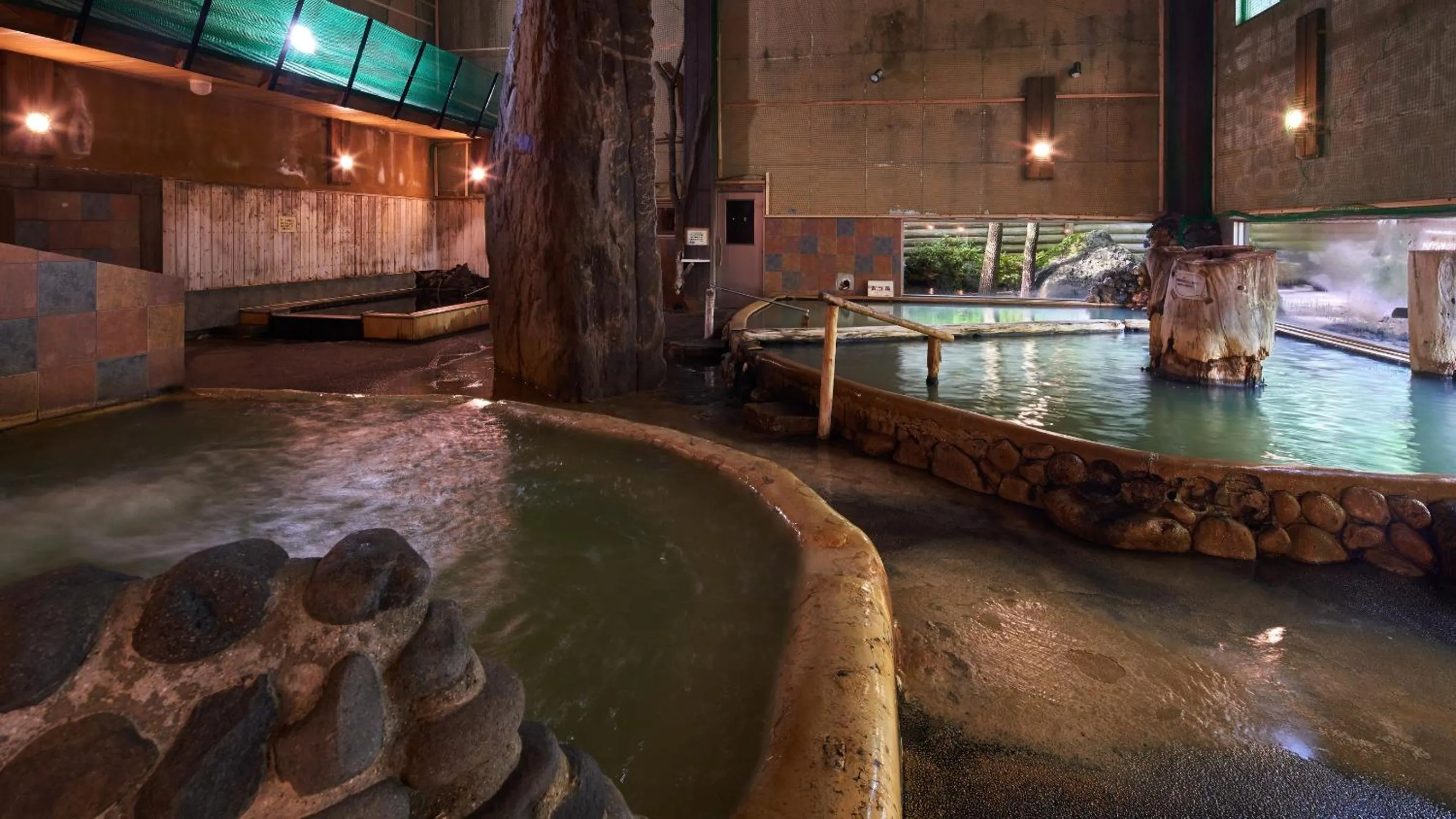 Public Bath in Aso Baien Spa Resort