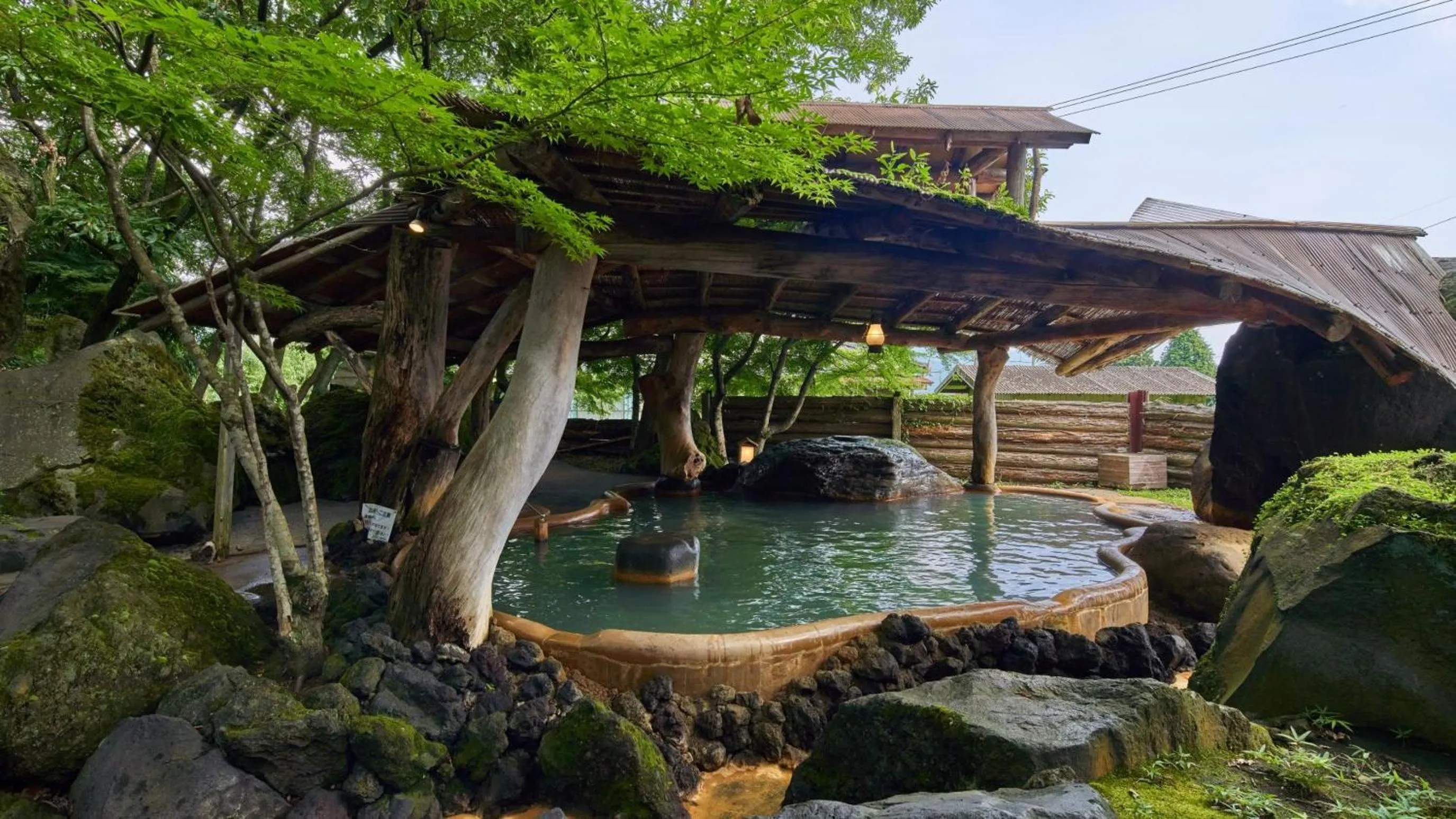 Public Bath in Aso Baien Spa Resort