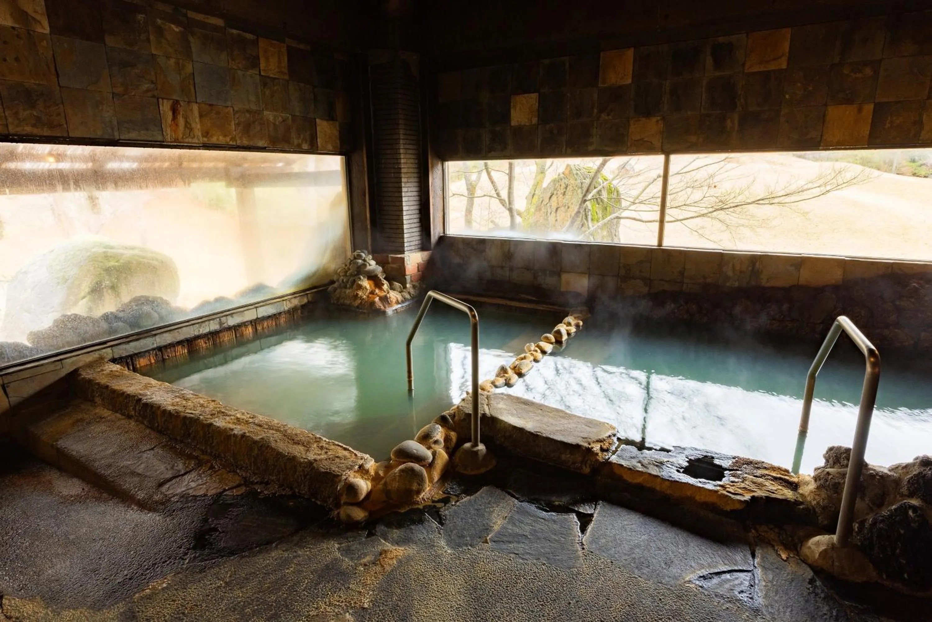 Public Bath in Aso Baien Spa Resort