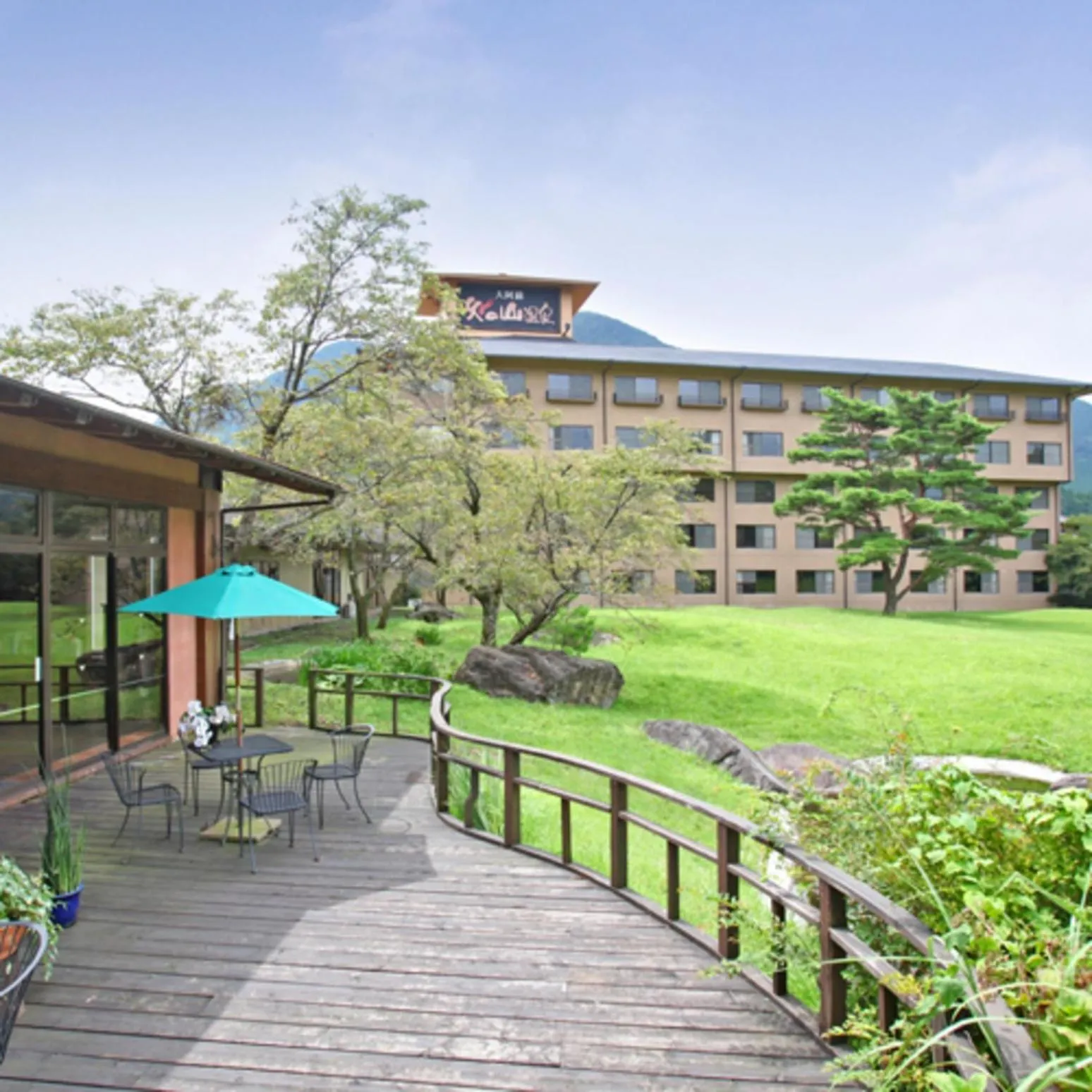 Property building in Aso Baien Spa Resort