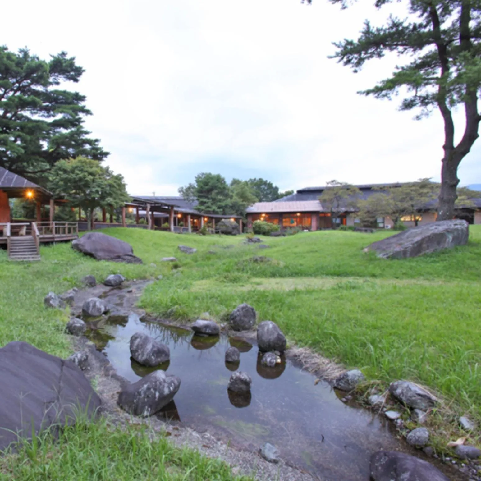 Property building in Aso Baien Spa Resort