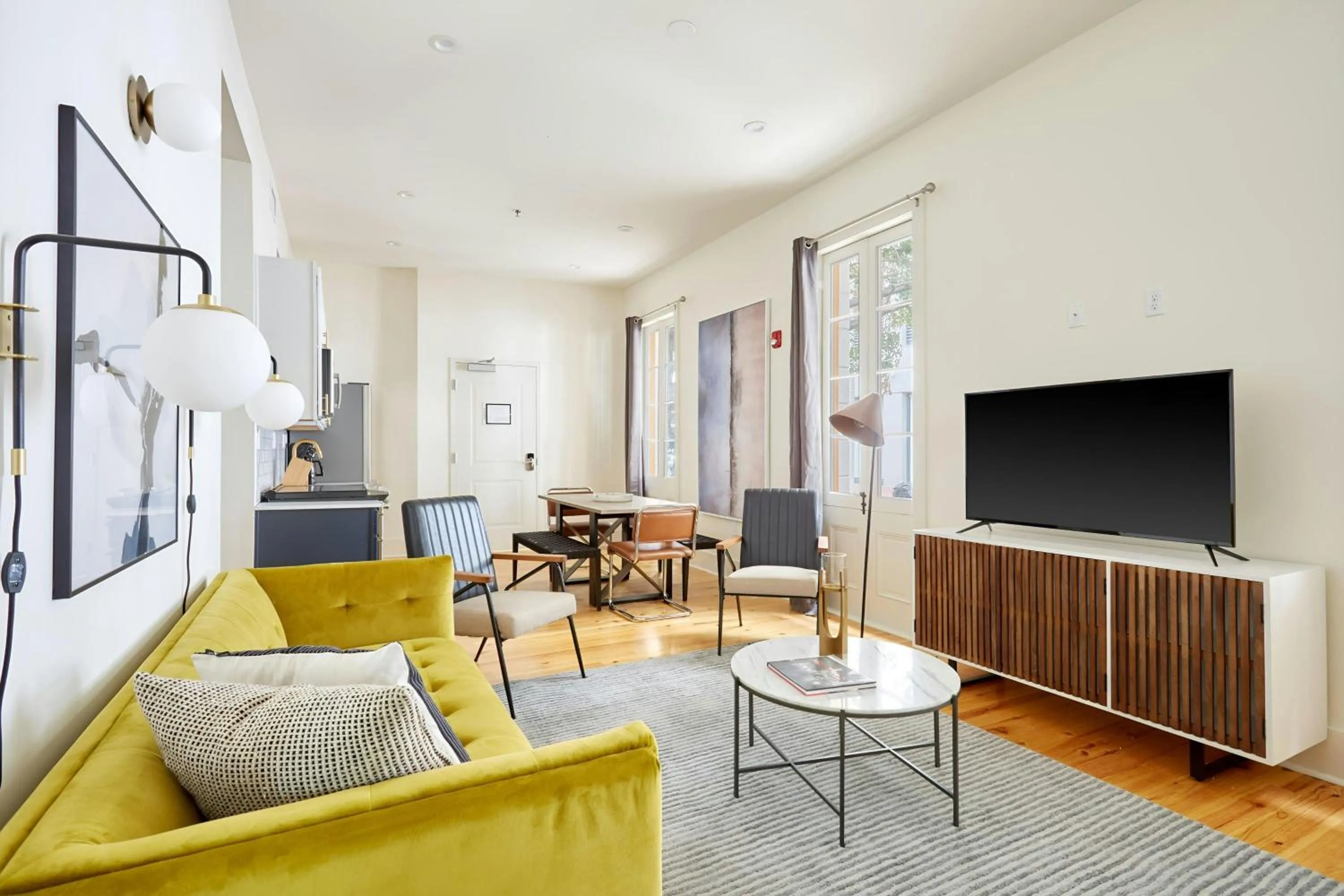 Living room in Sonder by Marriott Bonvoy The Louie Apartments CBD