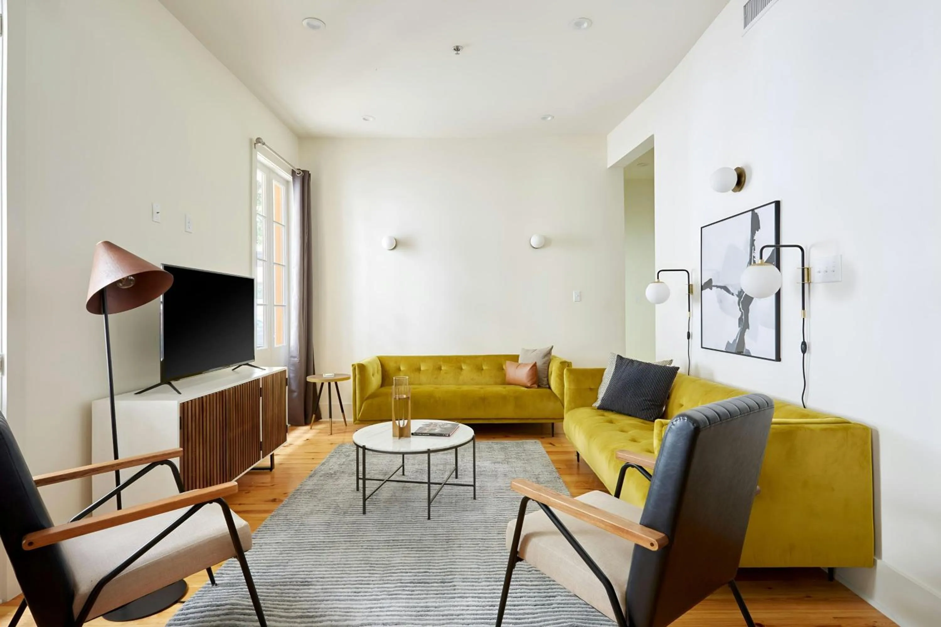 Living room in Sonder by Marriott Bonvoy The Louie Apartments CBD