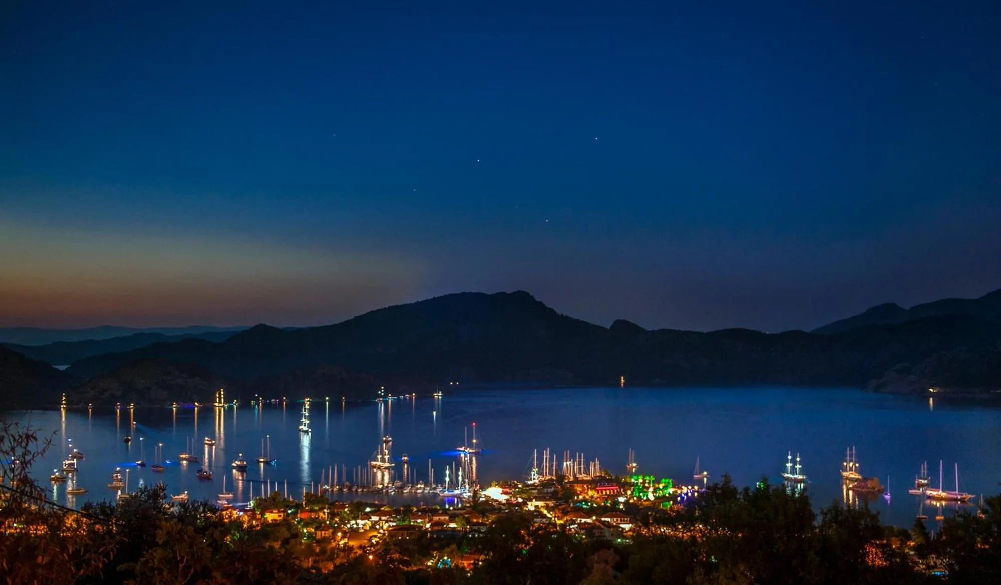 Mountain view in Swan Lake Hotel - Adult Only