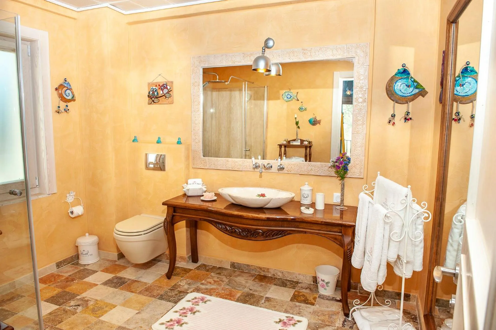 Bathroom in Swan Lake Hotel - Adult Only