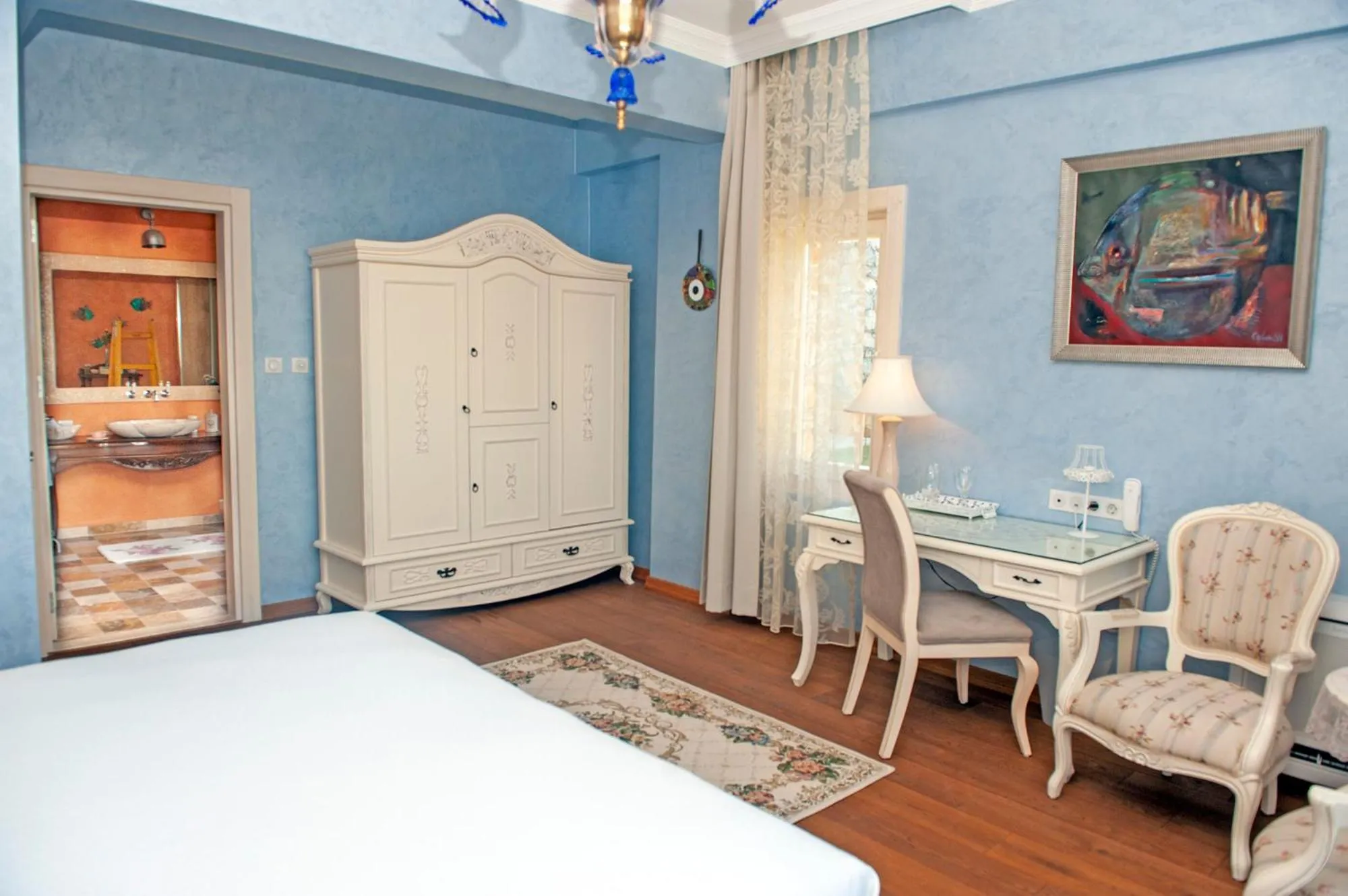 Decorative detail, Bed in Swan Lake Hotel - Adult Only