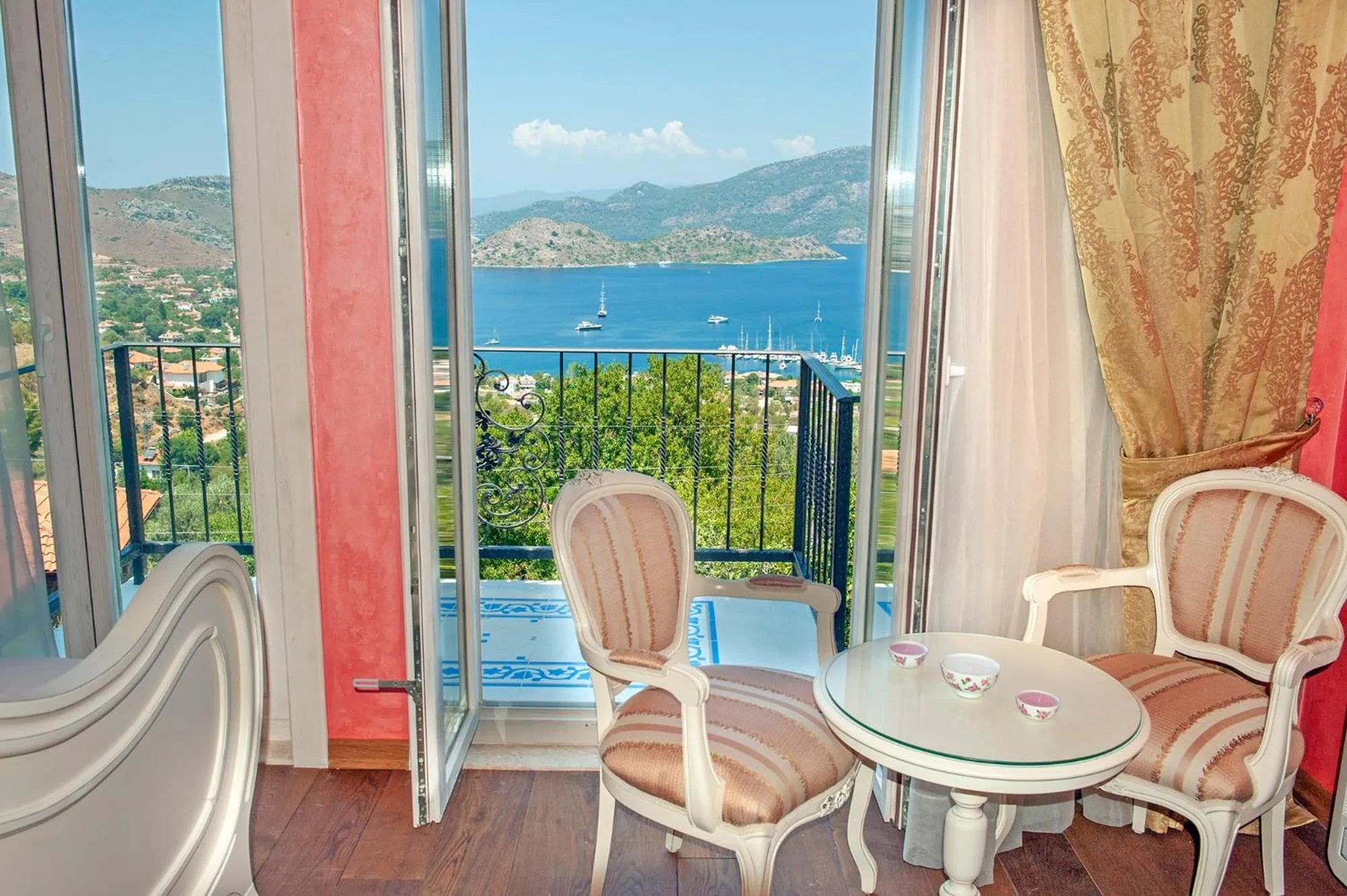 Balcony/Terrace in Swan Lake Hotel - Adult Only