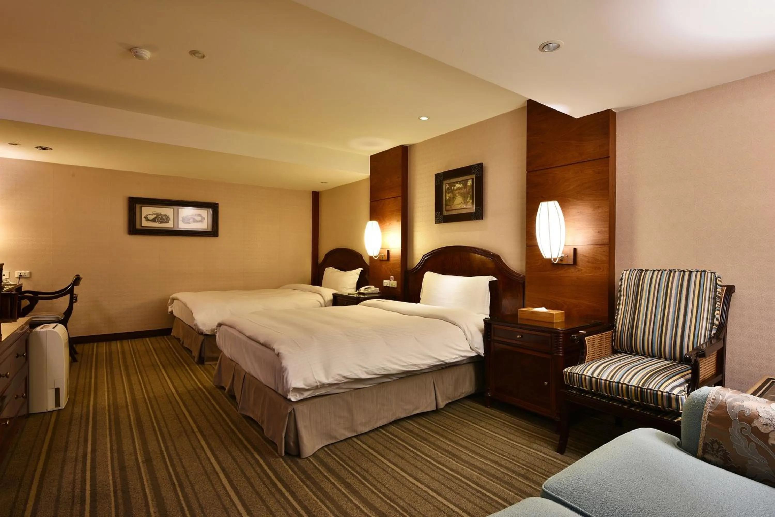 Bed in Waikoloa Hotel