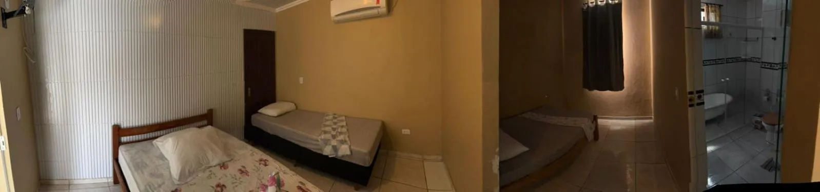 Bed in Recanto Pousada JU&JU com piscina COMPARTILHADA