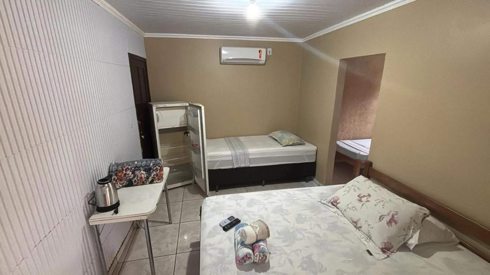 Bed in Recanto Pousada JU&JU com piscina COMPARTILHADA