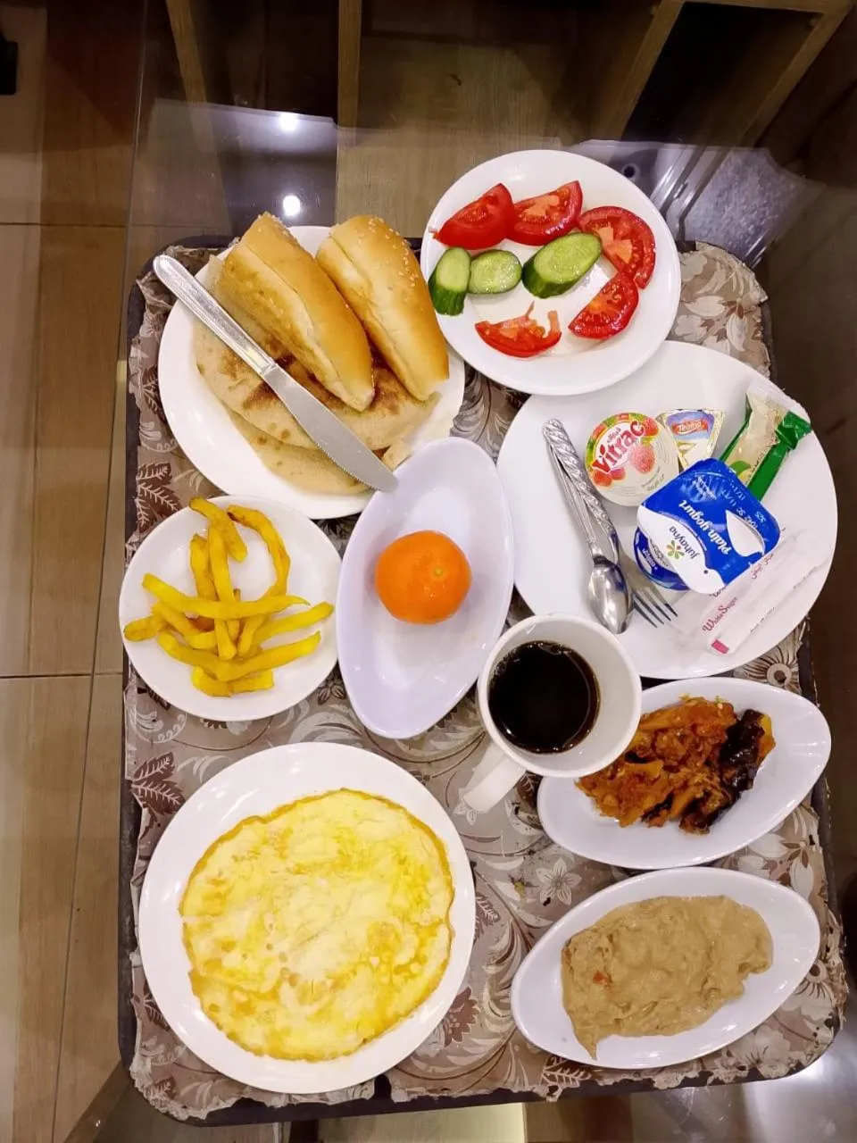 Breakfast in Golden Palace Hotel