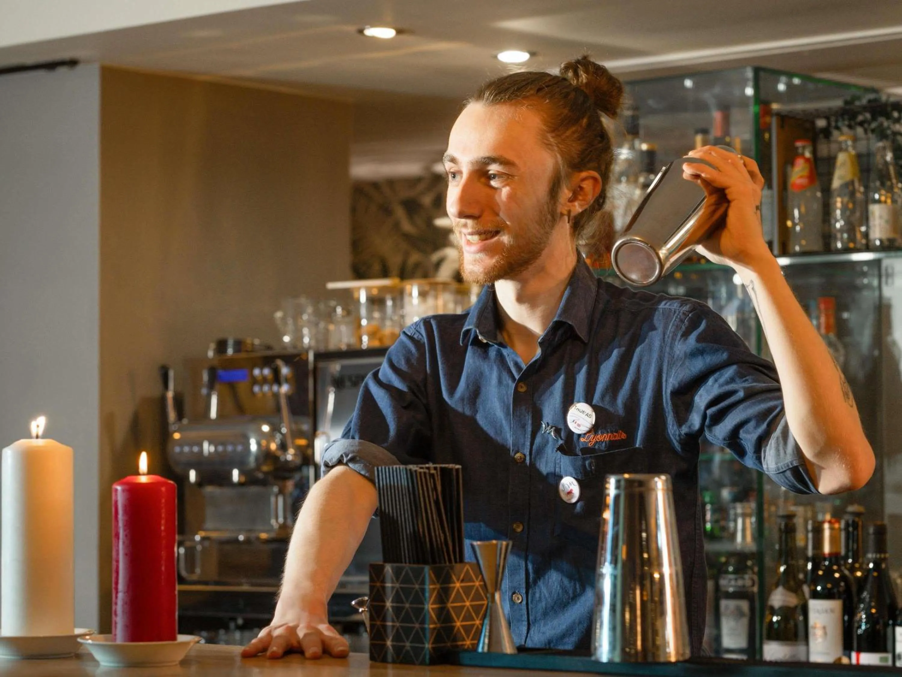 Lounge or bar in Mercure Lyon Centre Plaza République