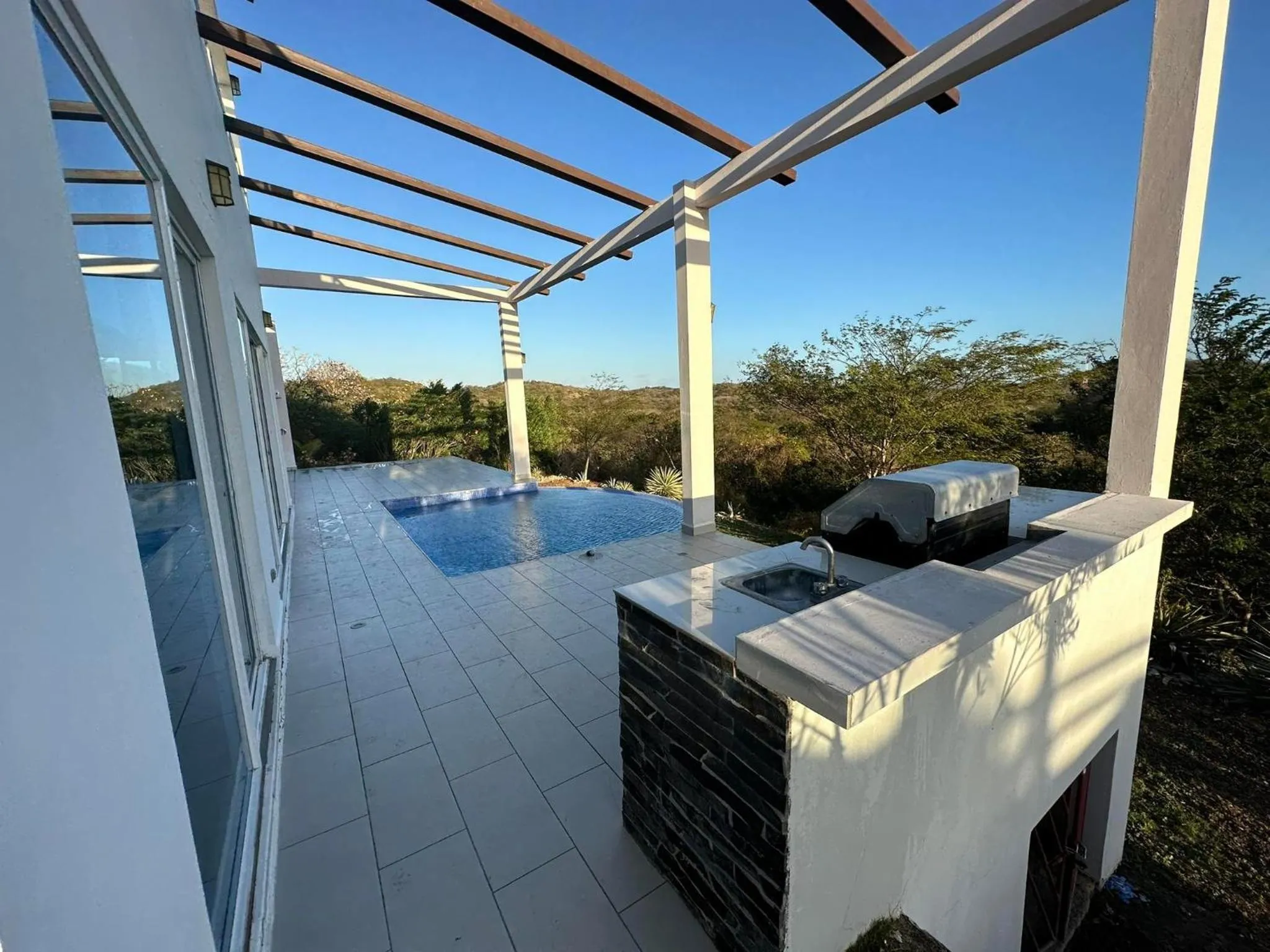 Pool view in Surf Ranch Resort - Popoyo