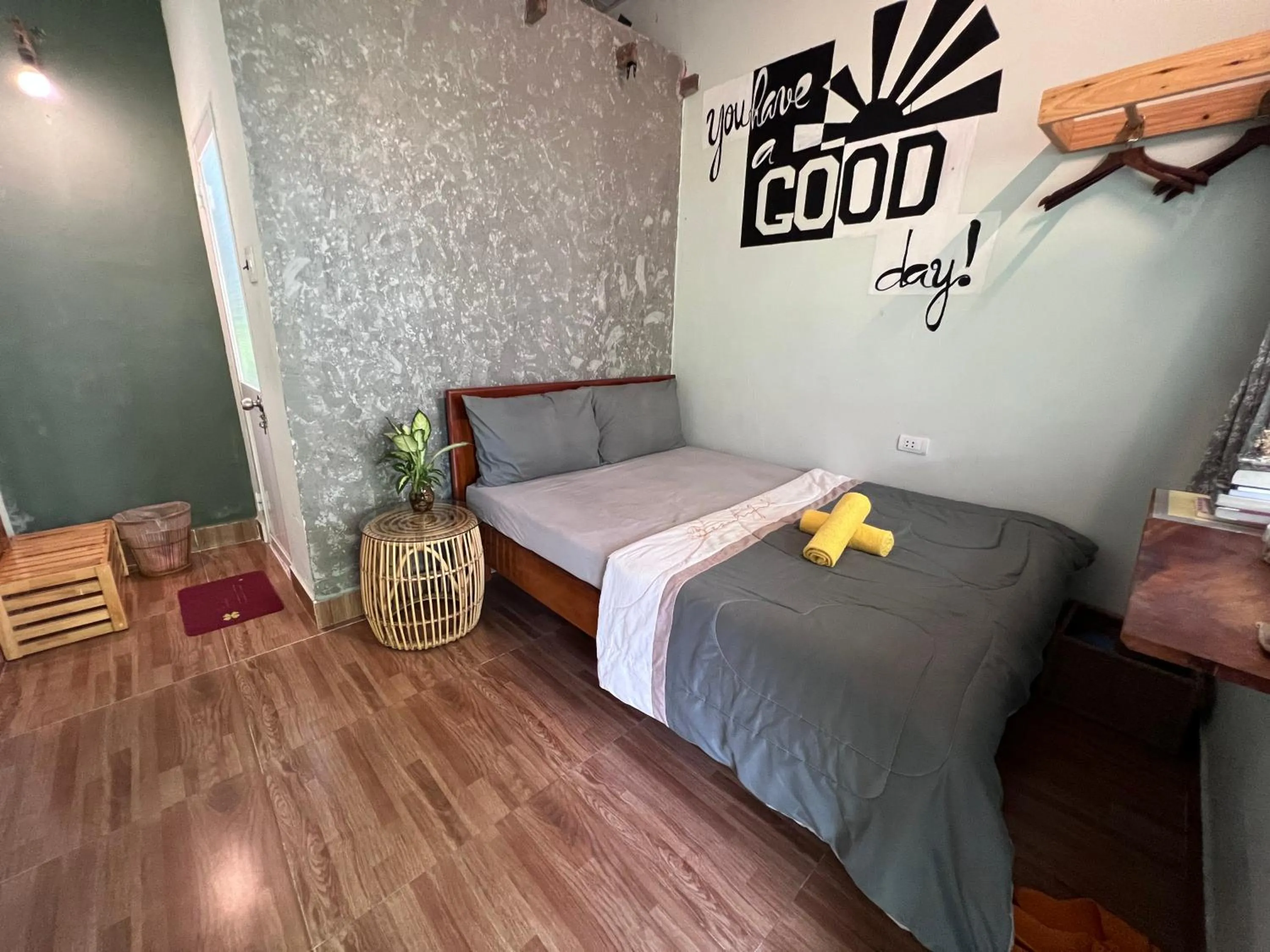 Bed in Yellow Farm Homestay at Tuy Hòa Phú Yên