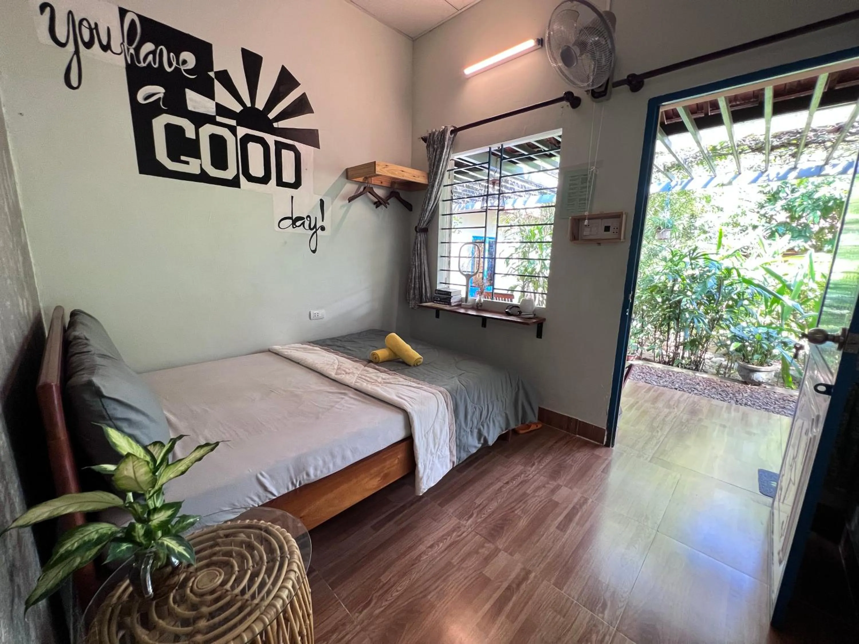 Bed in Yellow Farm Homestay at Tuy Hòa Phú Yên