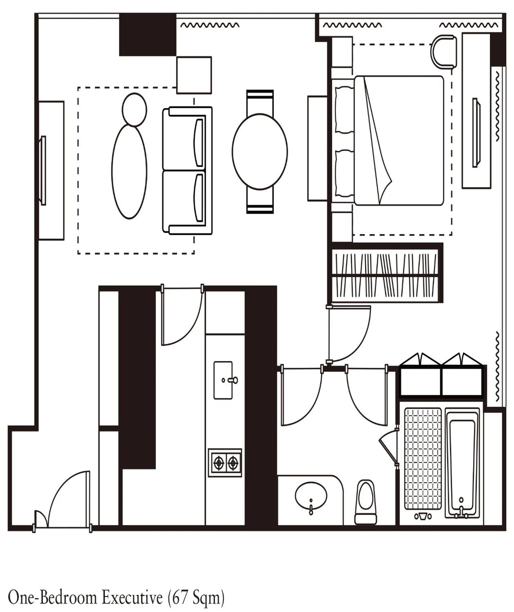 Property building in Ascott Raffles City Chongqing