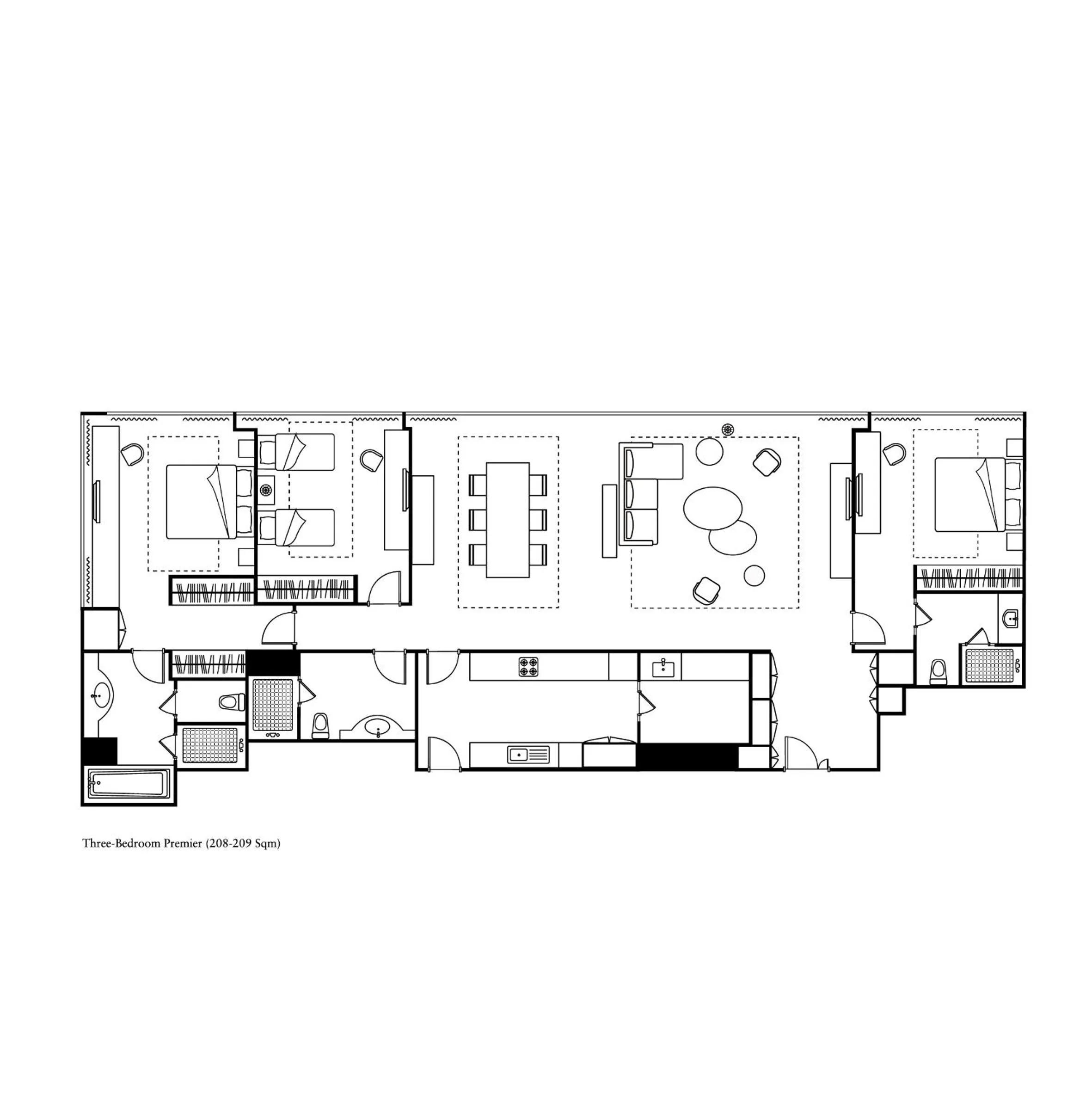 Property building in Ascott Raffles City Chongqing