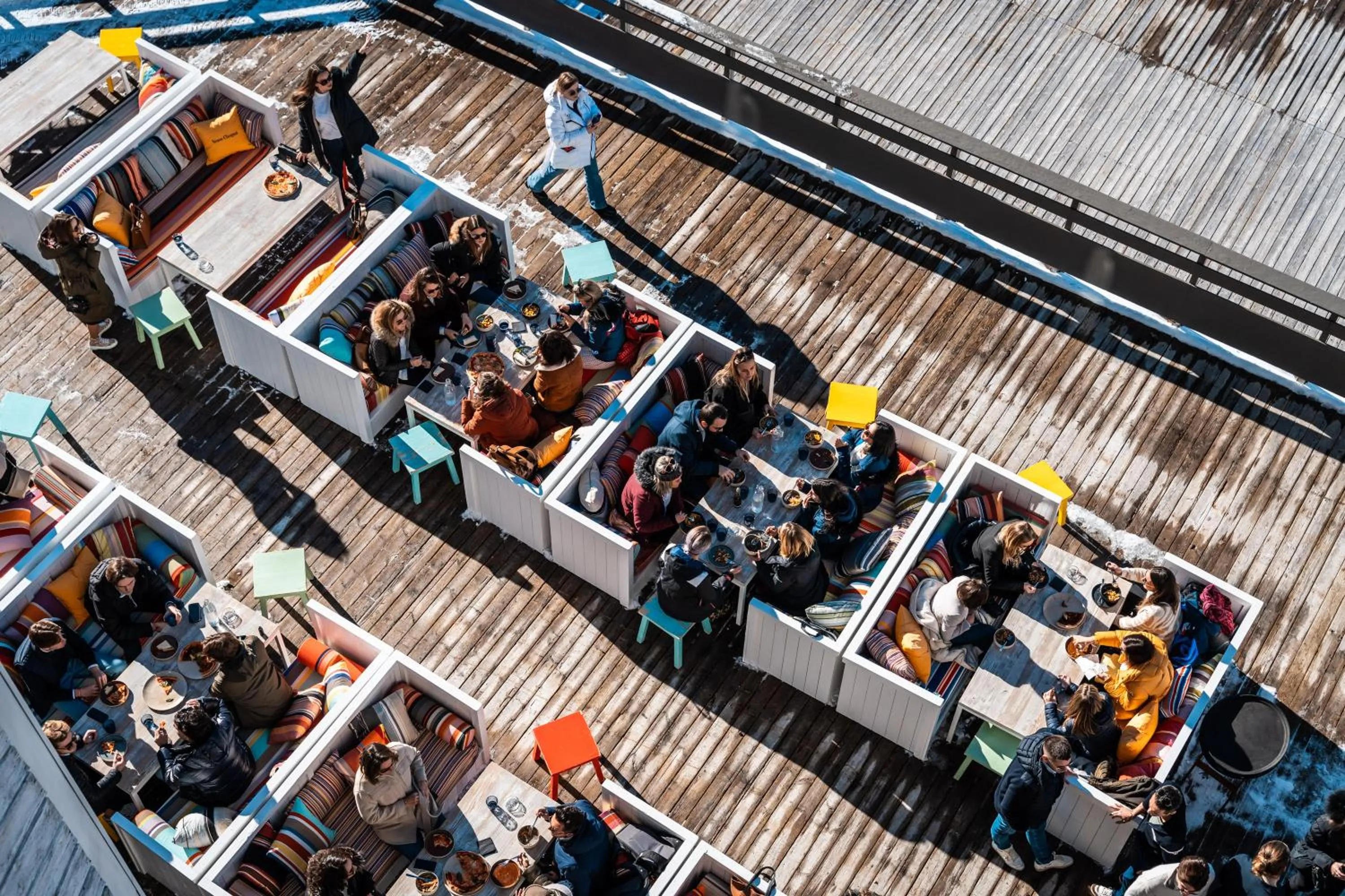 Patio in Fahrenheit Seven Val Thorens