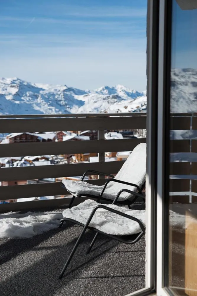 Balcony/Terrace in Fahrenheit Seven Val Thorens