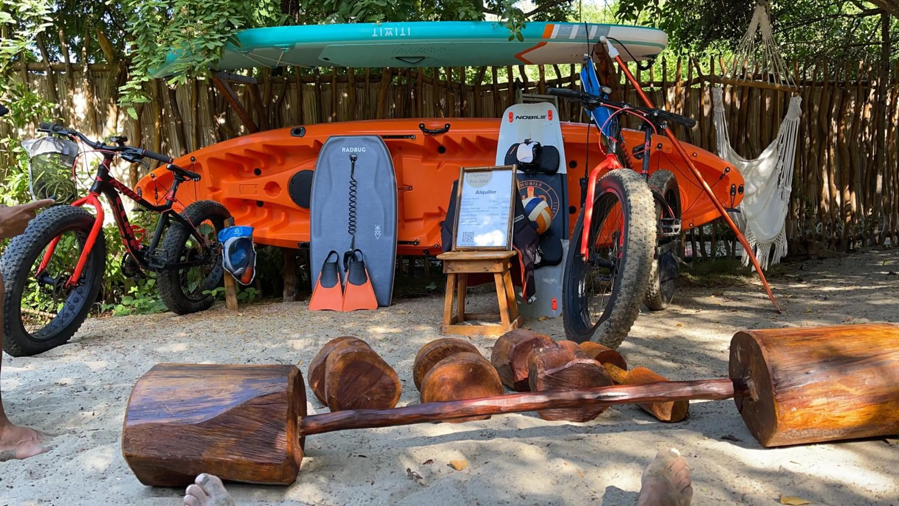 Natural landscape in Eco Xata