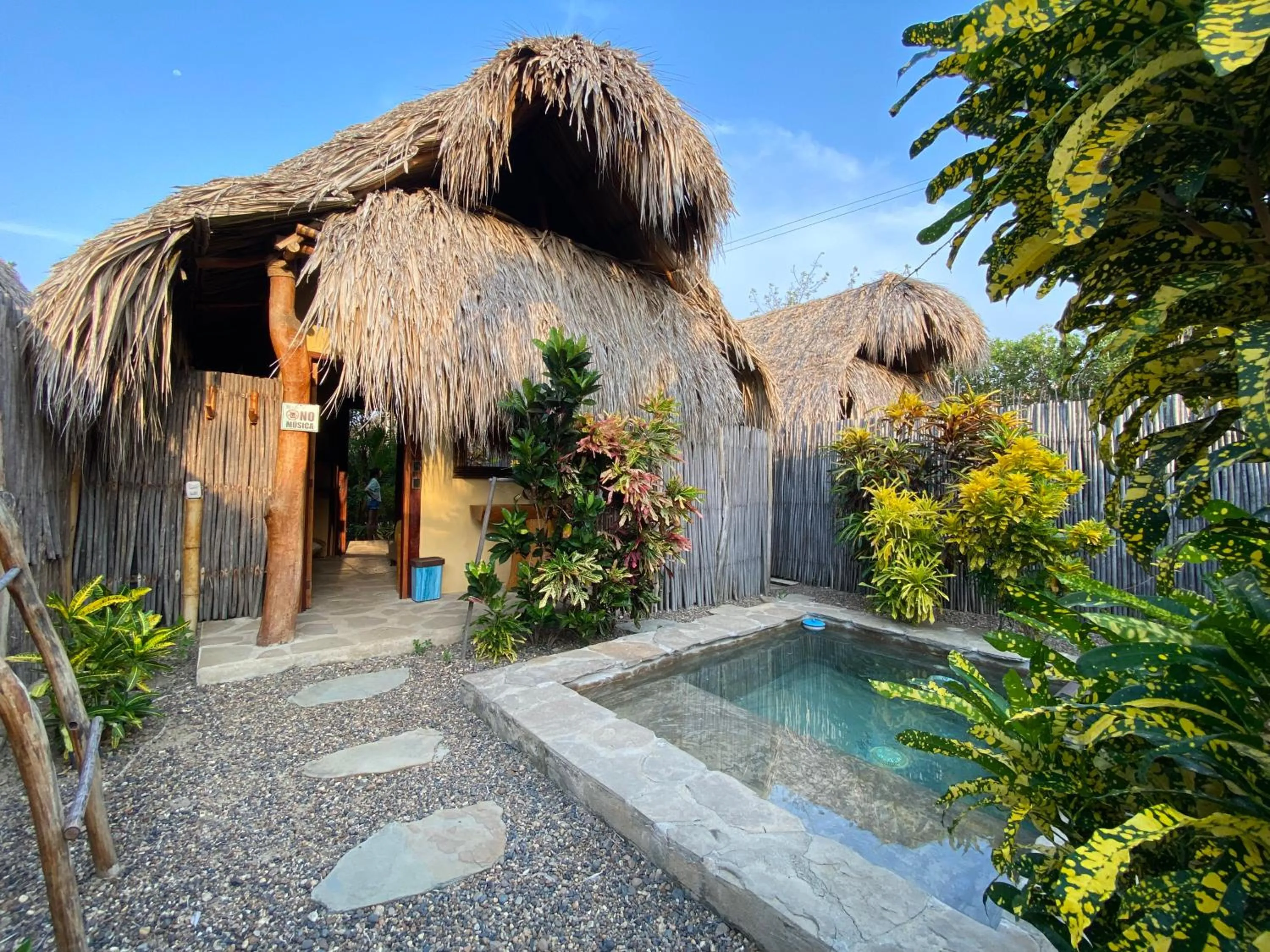 Swimming pool in Eco Xata