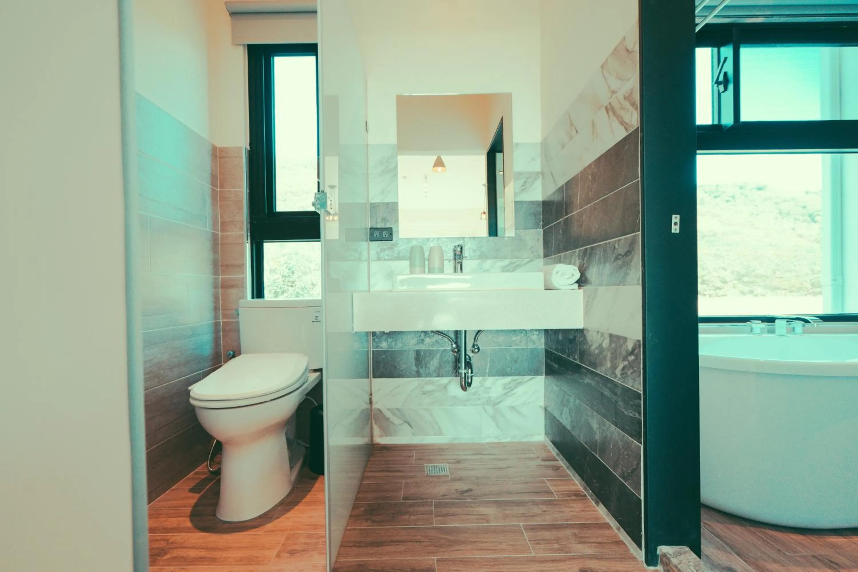 Bathroom in Shark B&B