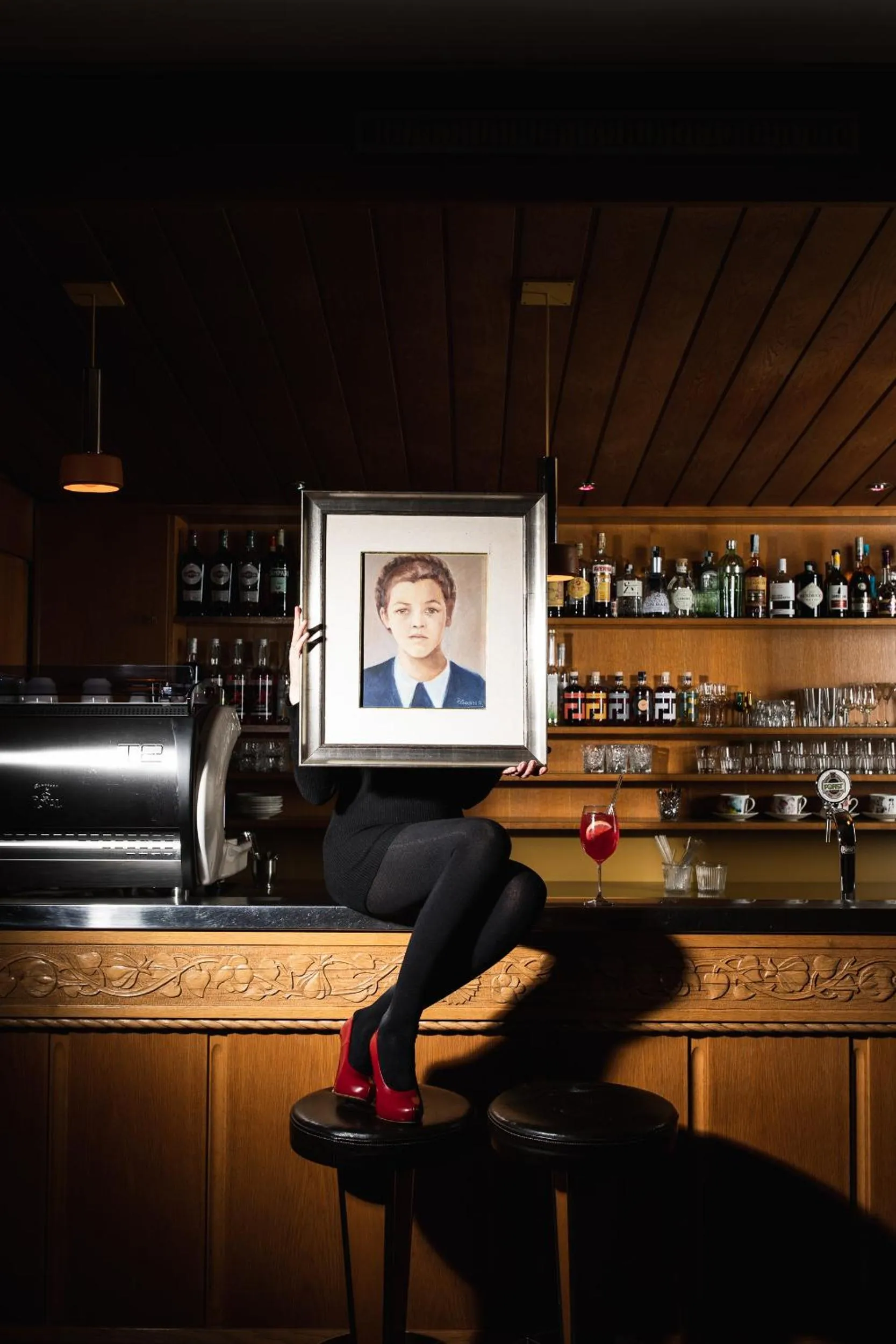 Lounge or bar in Frida am Wald