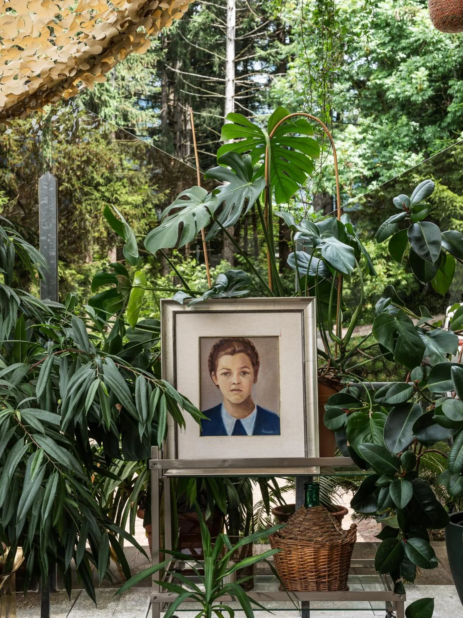 Balcony/Terrace in Frida am Wald