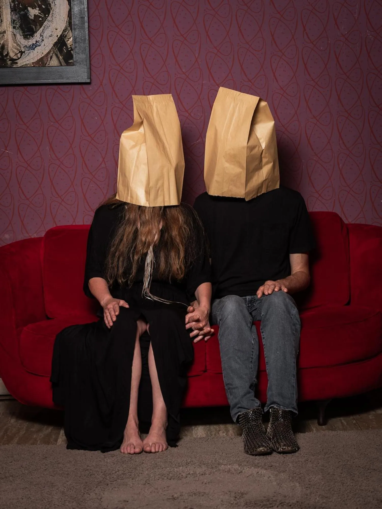 group of guests in Frida am Wald