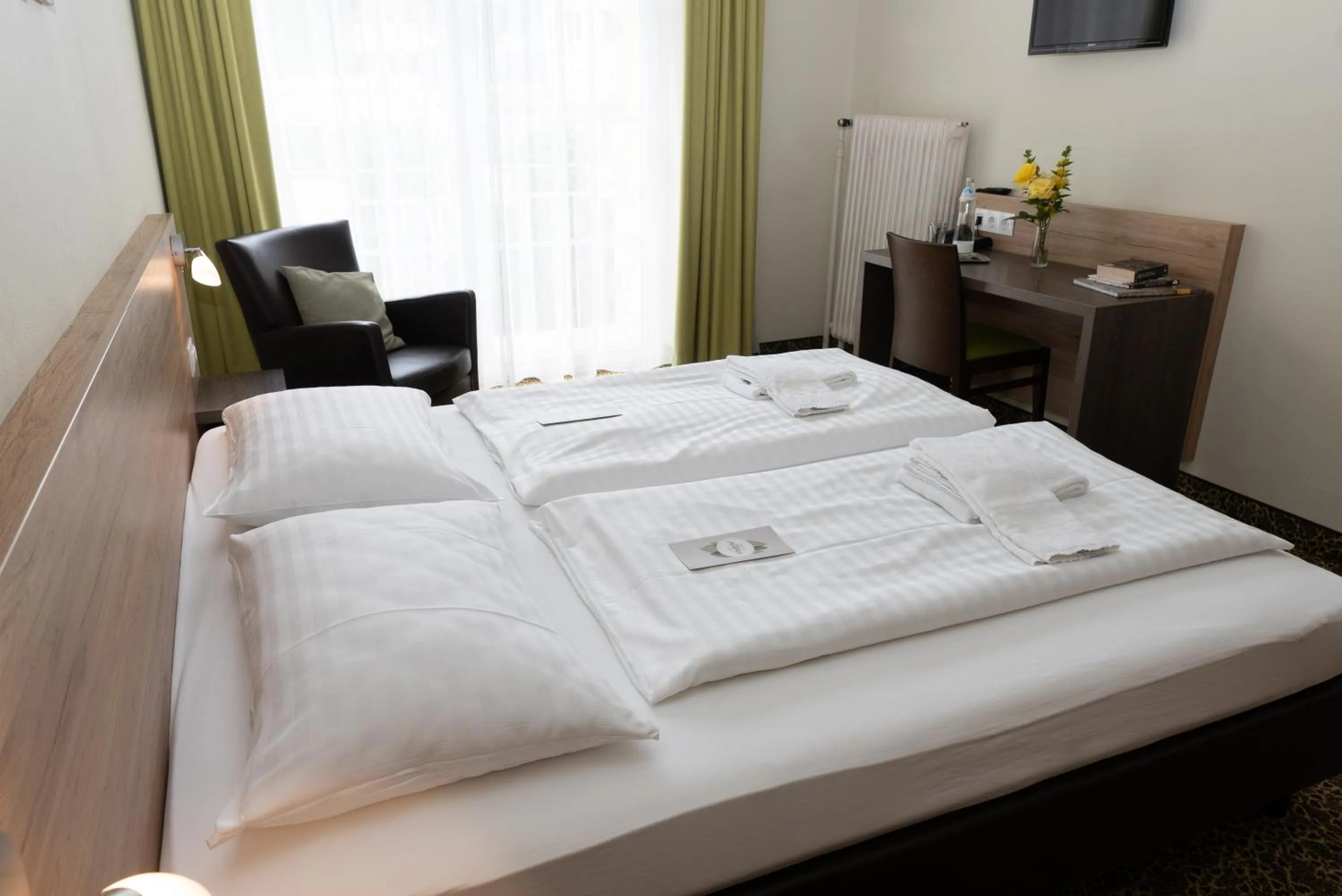 Photo of the whole room, Bed in Hotel Lindenhof