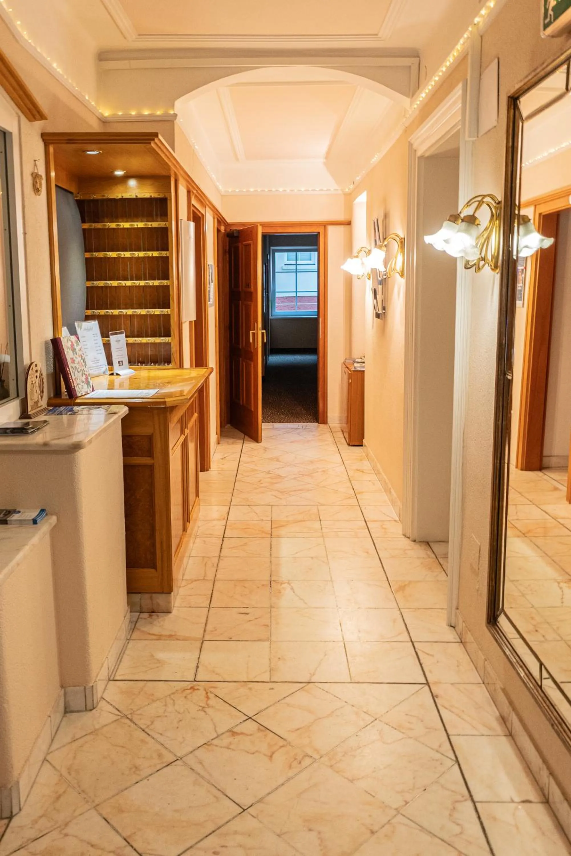 Lobby or reception in Hotel Lindenhof