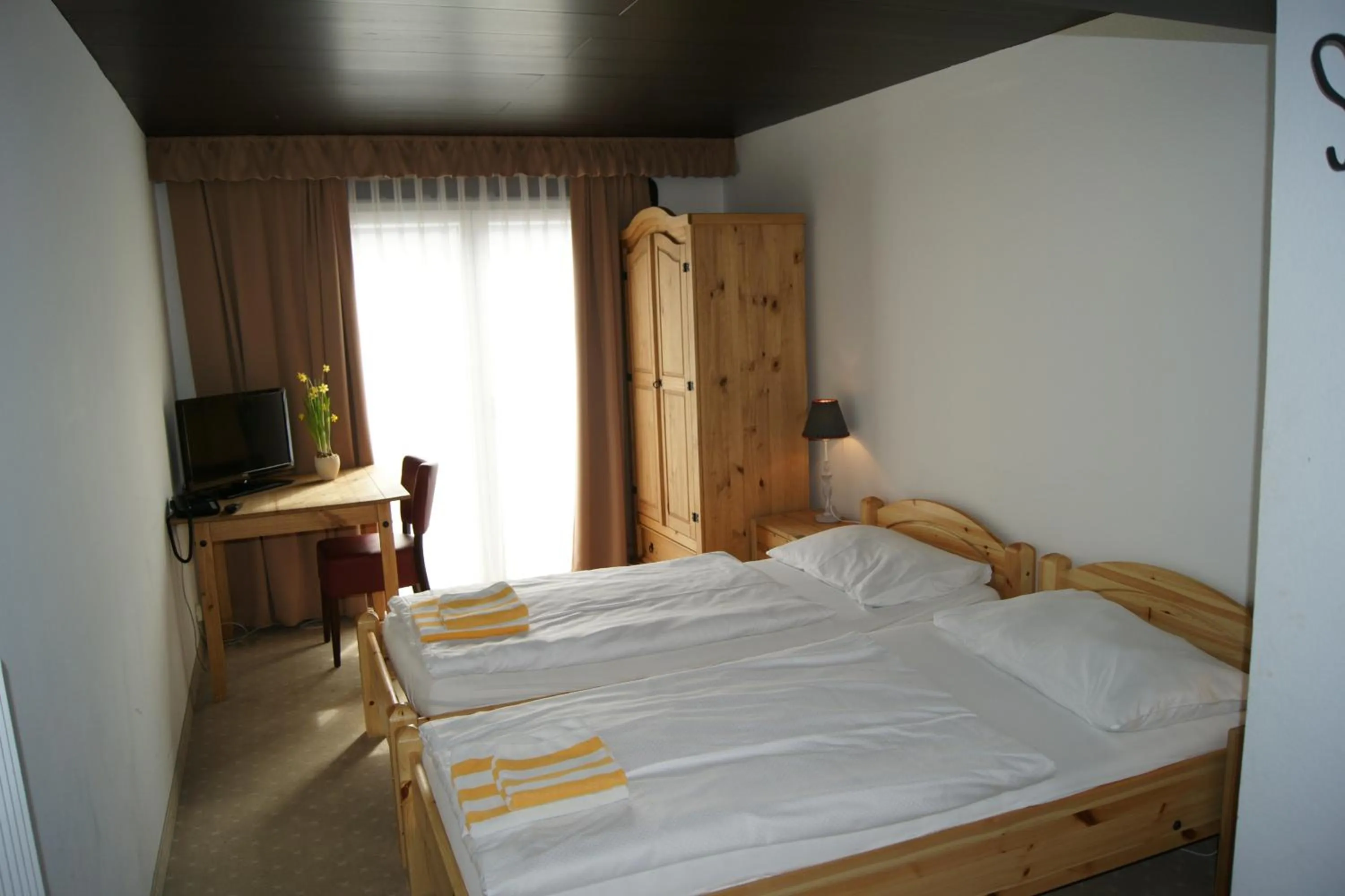 Bedroom, Bed in Hotel Lindenhof