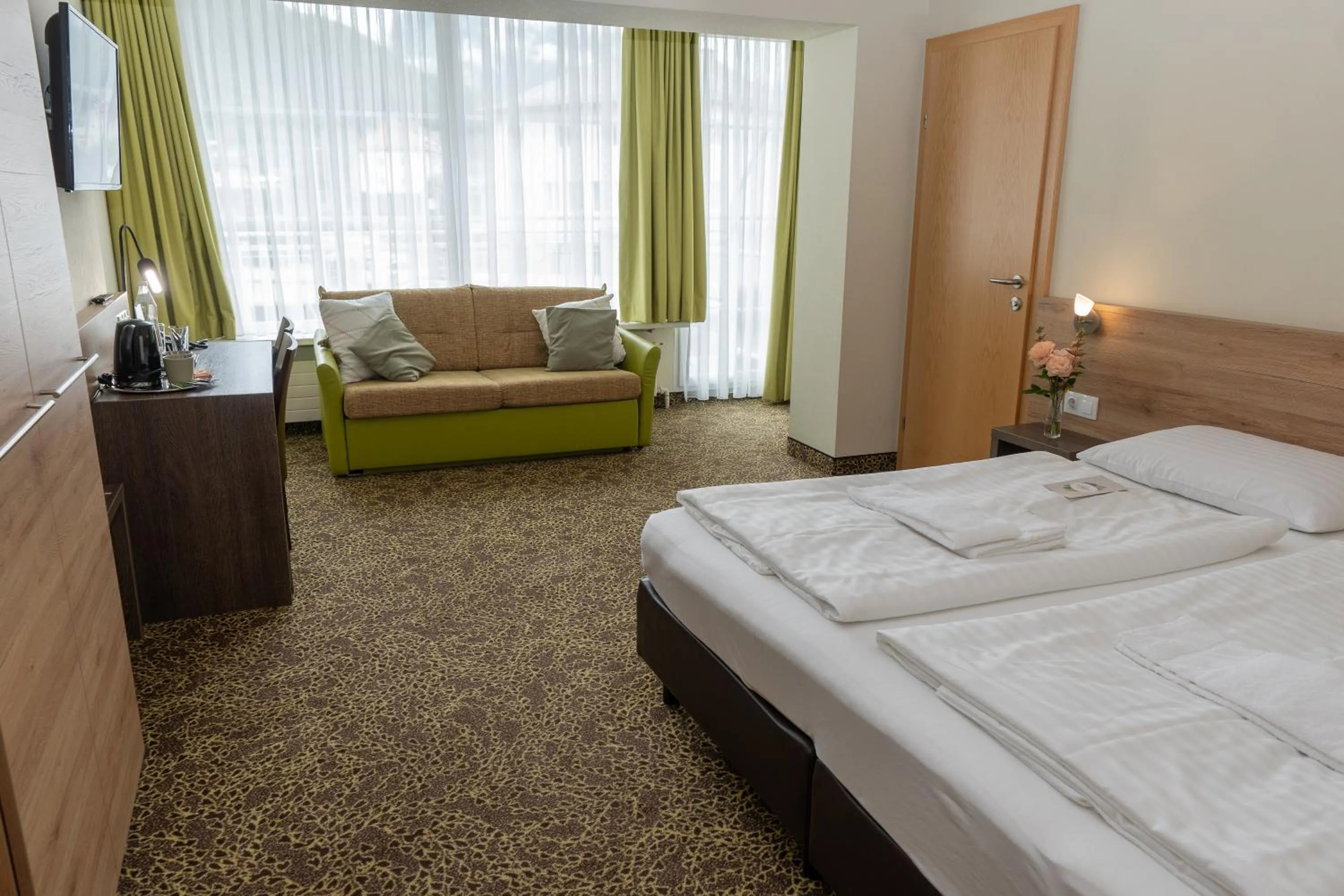 Photo of the whole room, Bed in Hotel Lindenhof