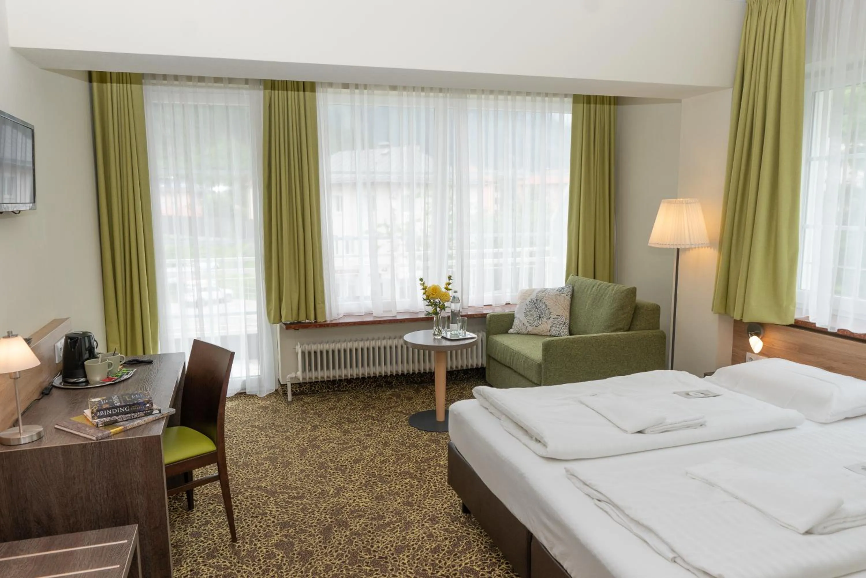 Photo of the whole room, Bed in Hotel Lindenhof