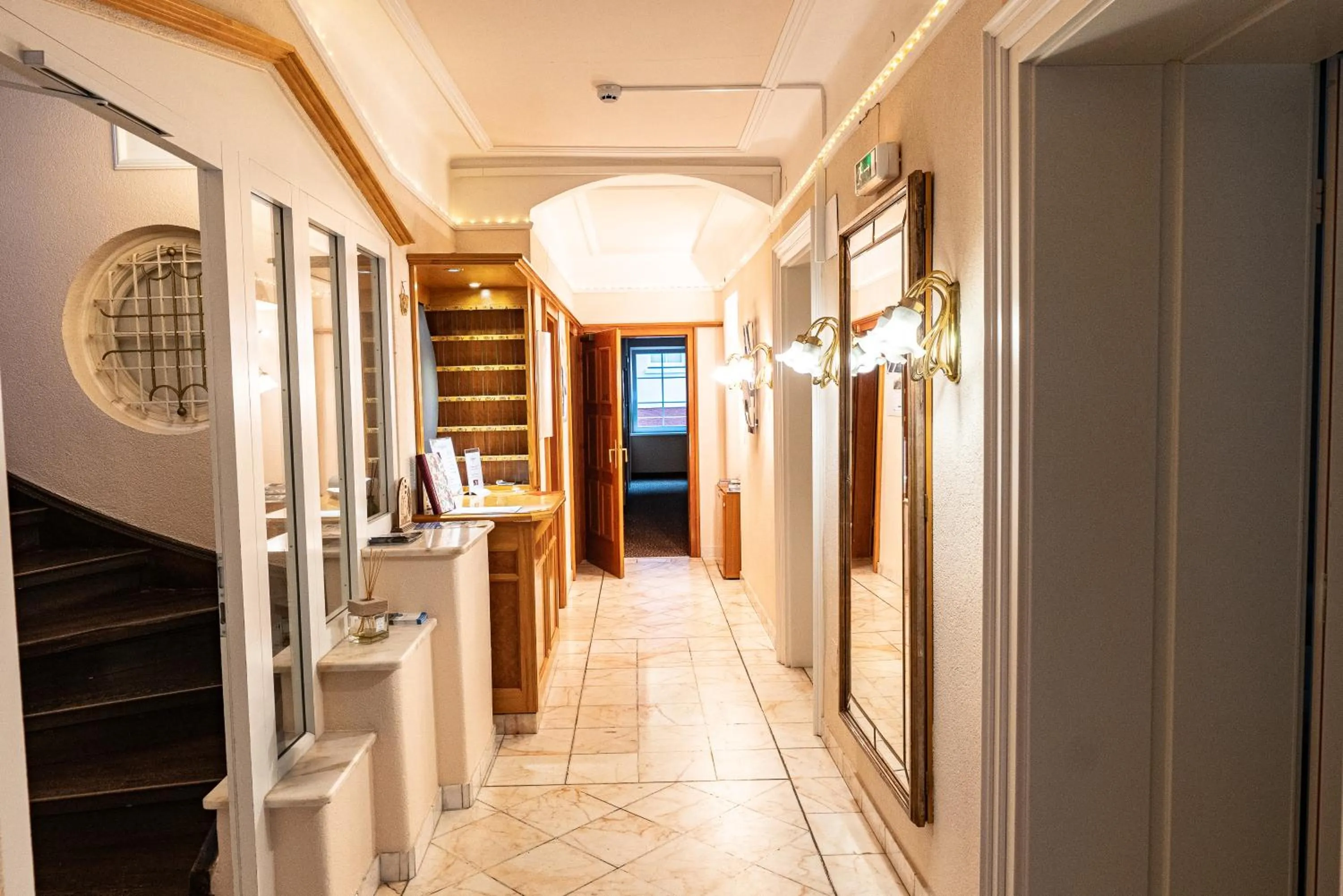 Lobby or reception in Hotel Lindenhof