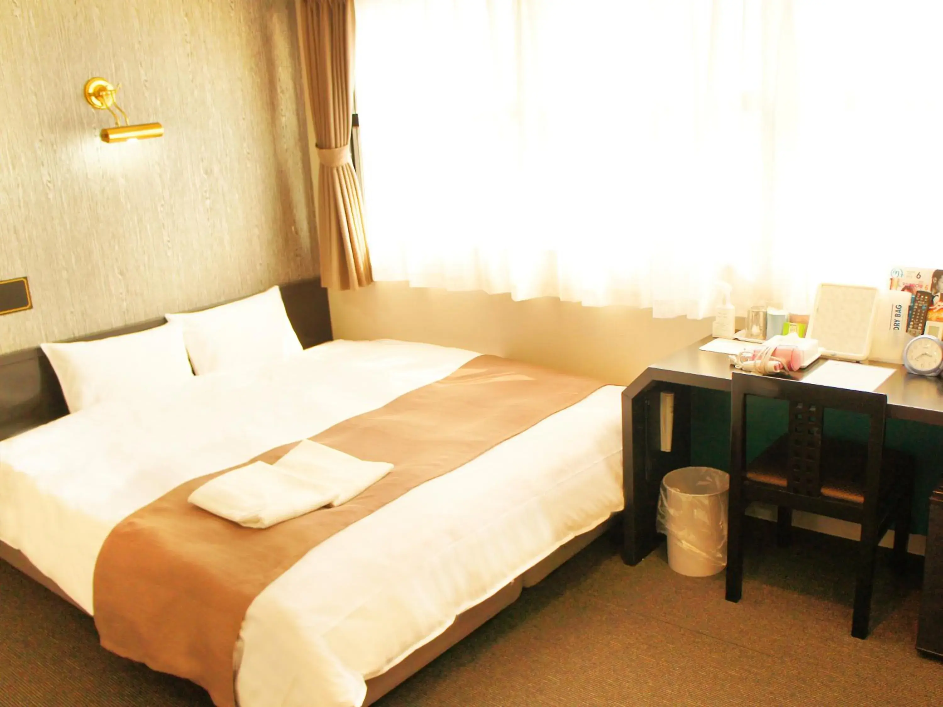 Photo of the whole room, Bed in Hotel Abest Shin-Anjo-Ekimae Photo of the whole room, Bed in Hotel Abest Shin-Anjo-Ekimae