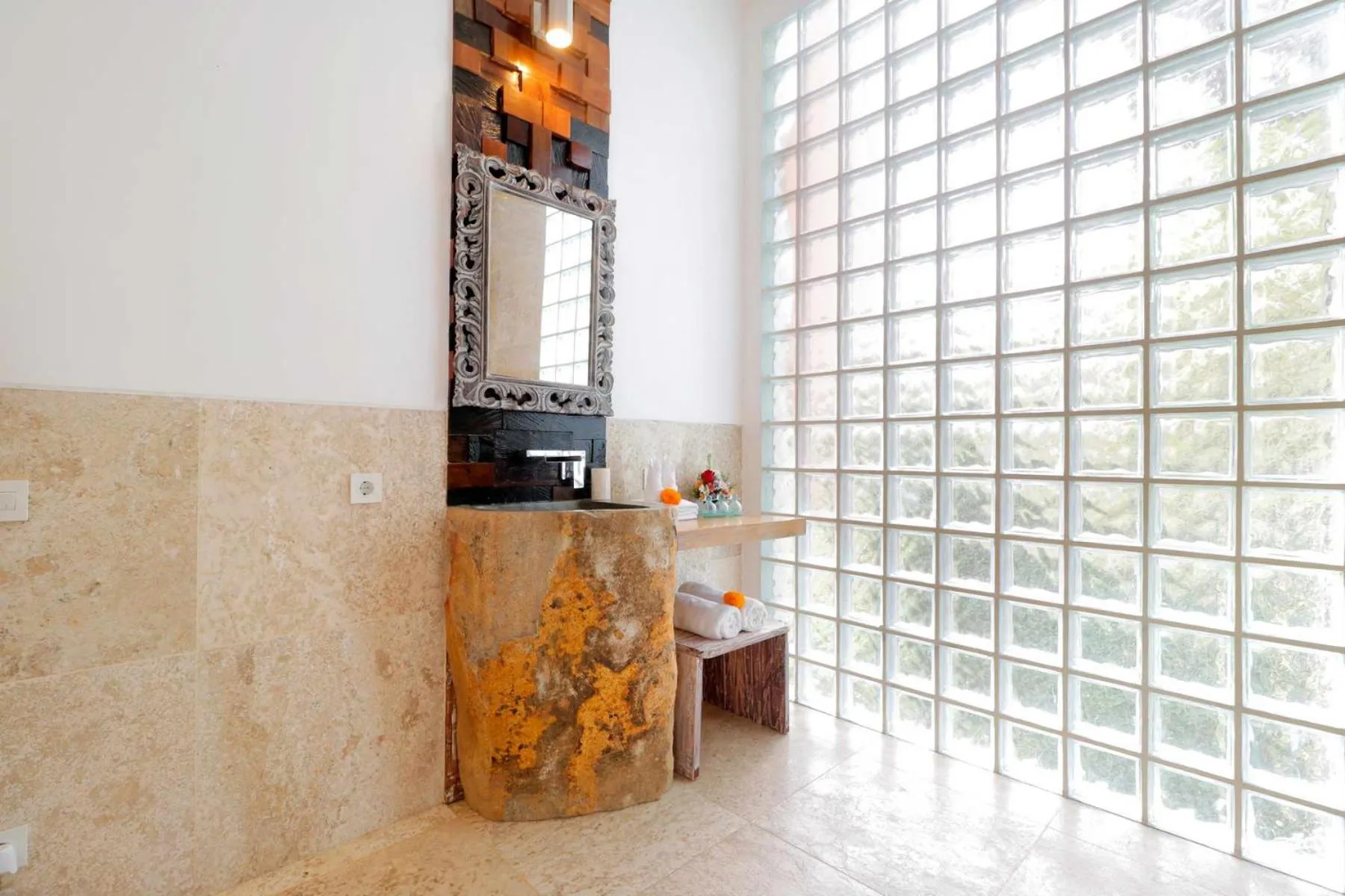 Bathroom in The Bejalin Eco Retreat