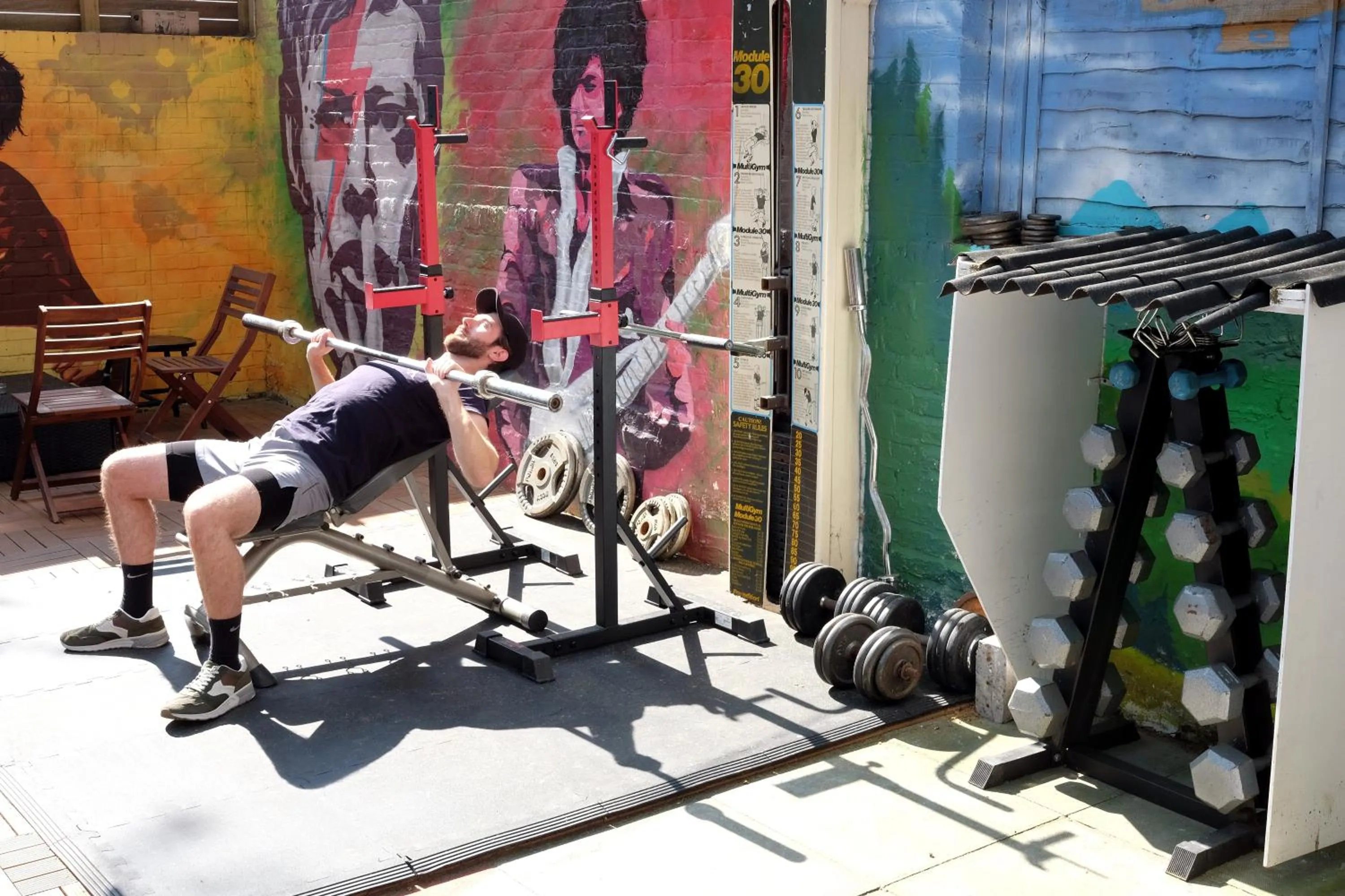 Fitness centre/facilities in Saint James Backpackers