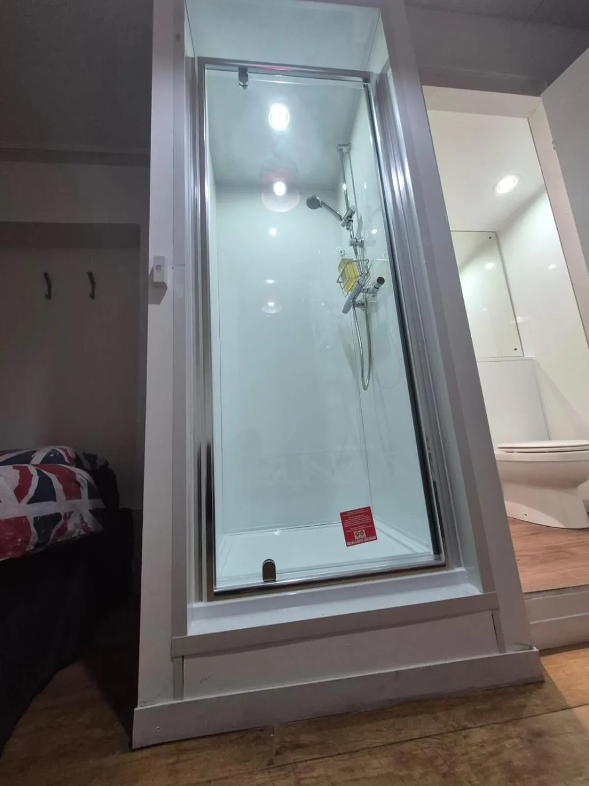 Shower in Saint James Backpackers