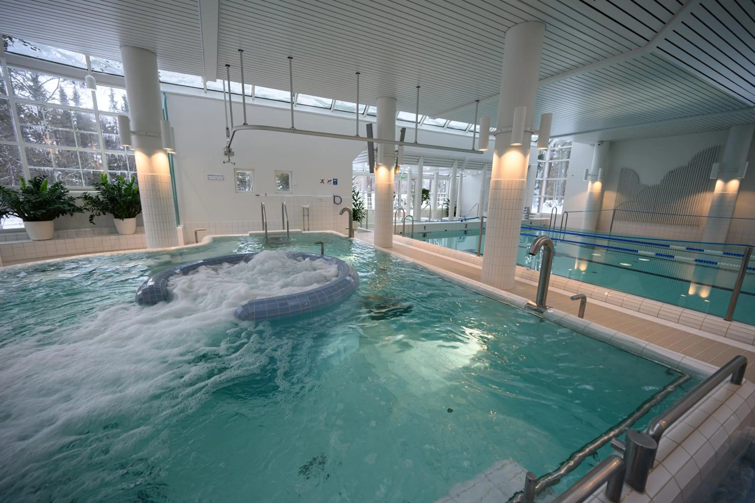 Spa and wellness centre/facilities in Kylpylähotelli Kiannon Kuohut