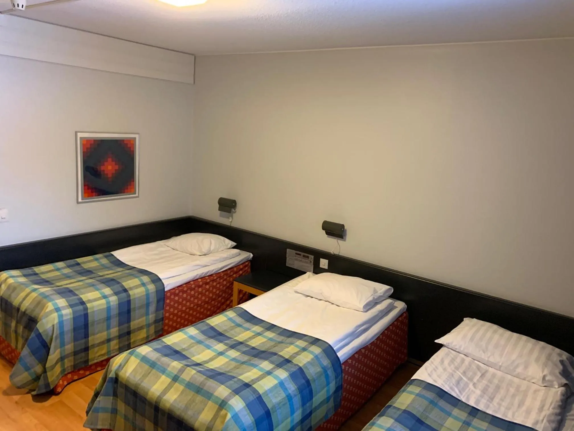 Bed in Kylpylähotelli Kiannon Kuohut