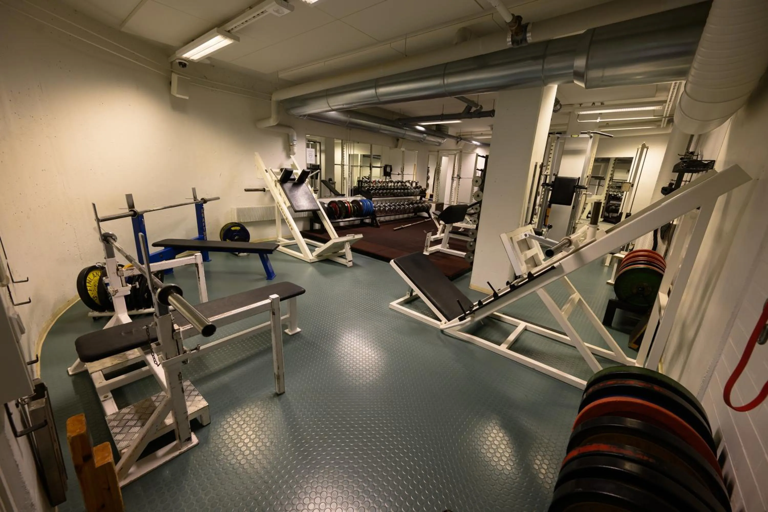 Fitness centre/facilities in Kylpylähotelli Kiannon Kuohut