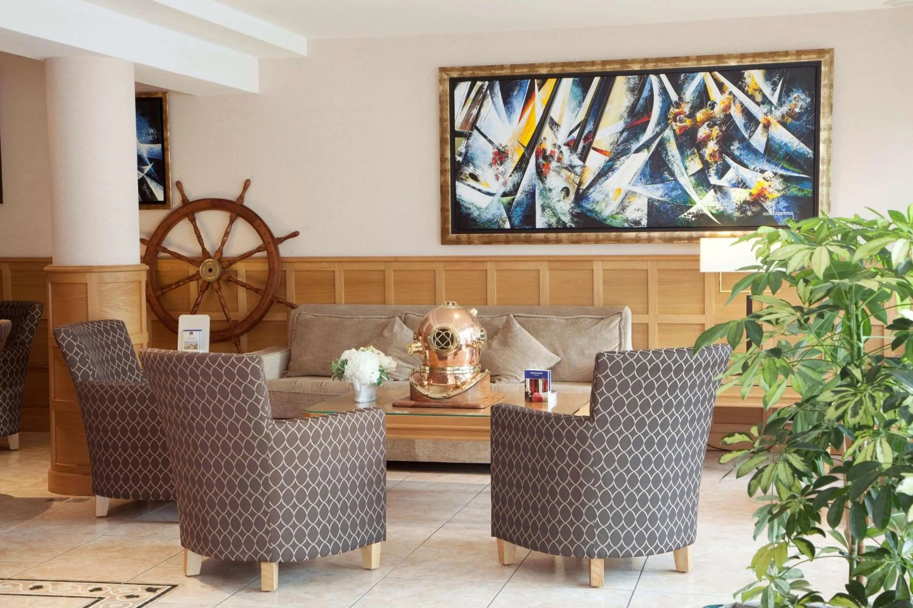 Lobby or reception in Best Western Alexandra