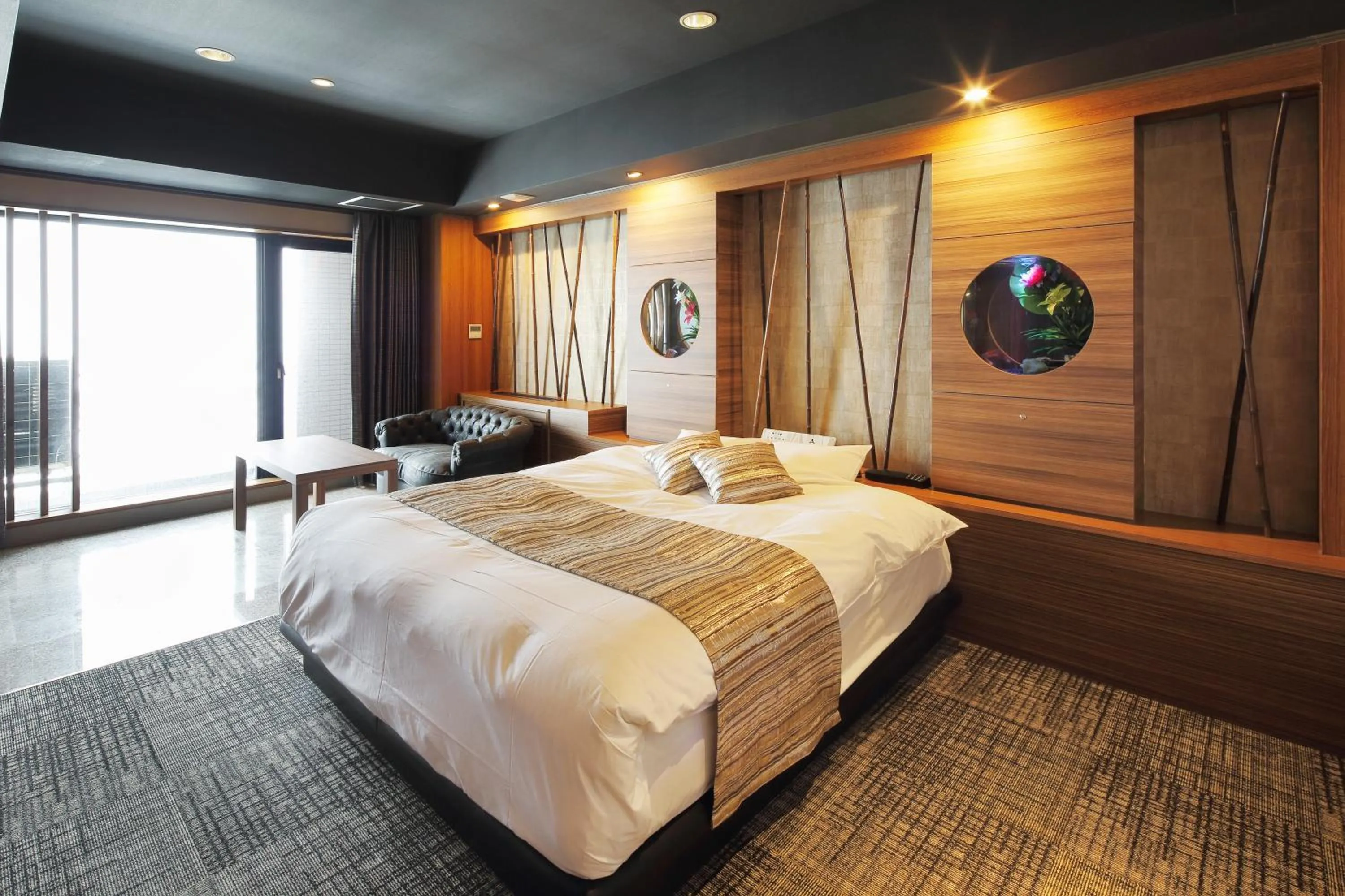 Bed in HOTEL ATLANTIS Otaru(Adult Only)