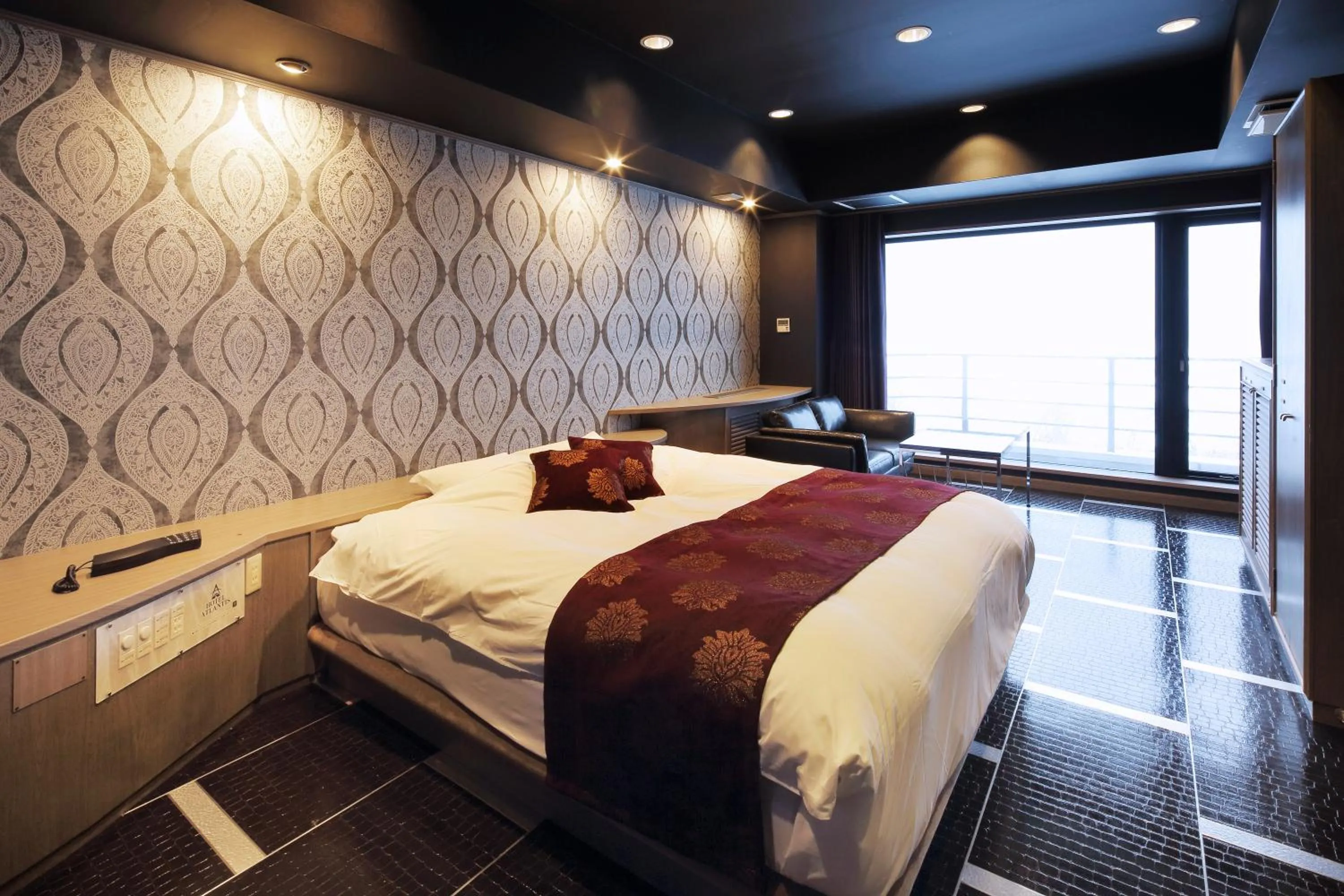 Bed in HOTEL ATLANTIS Otaru(Adult Only)