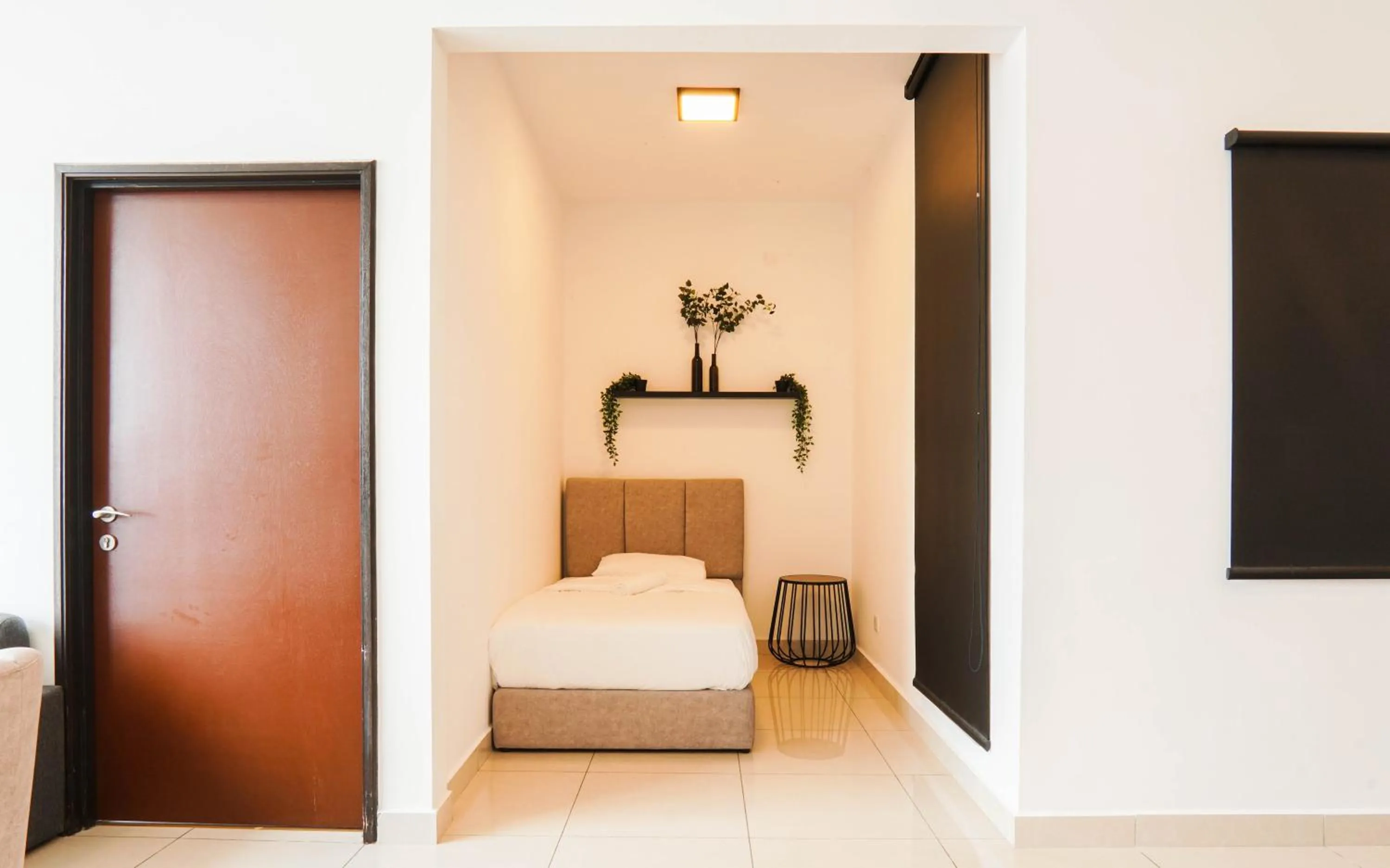 Living room, Bed in Boulevard Service Apartment KL by Airhost