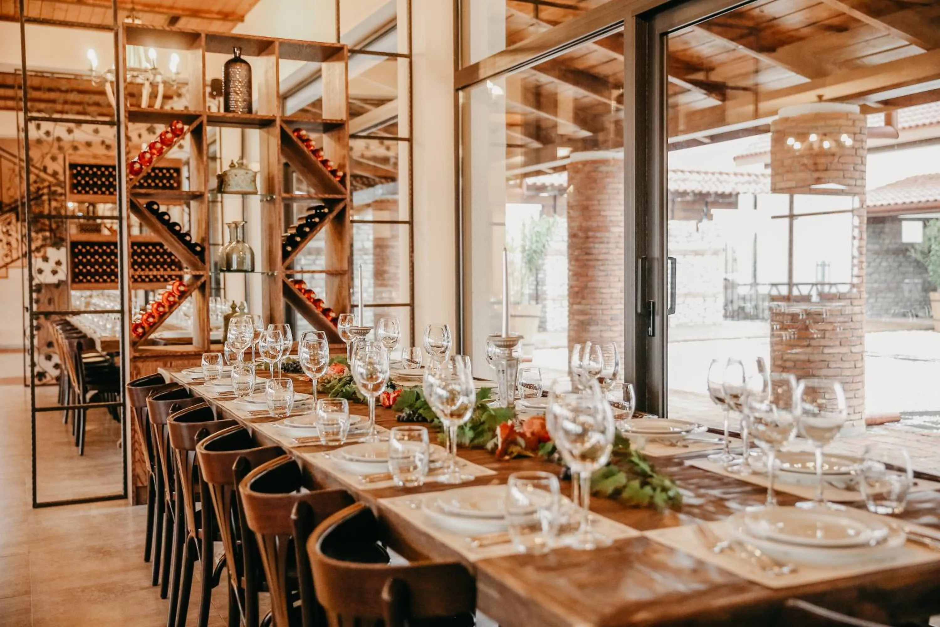 Restaurant/places to eat in Château Mosmieri Hotel & Winery